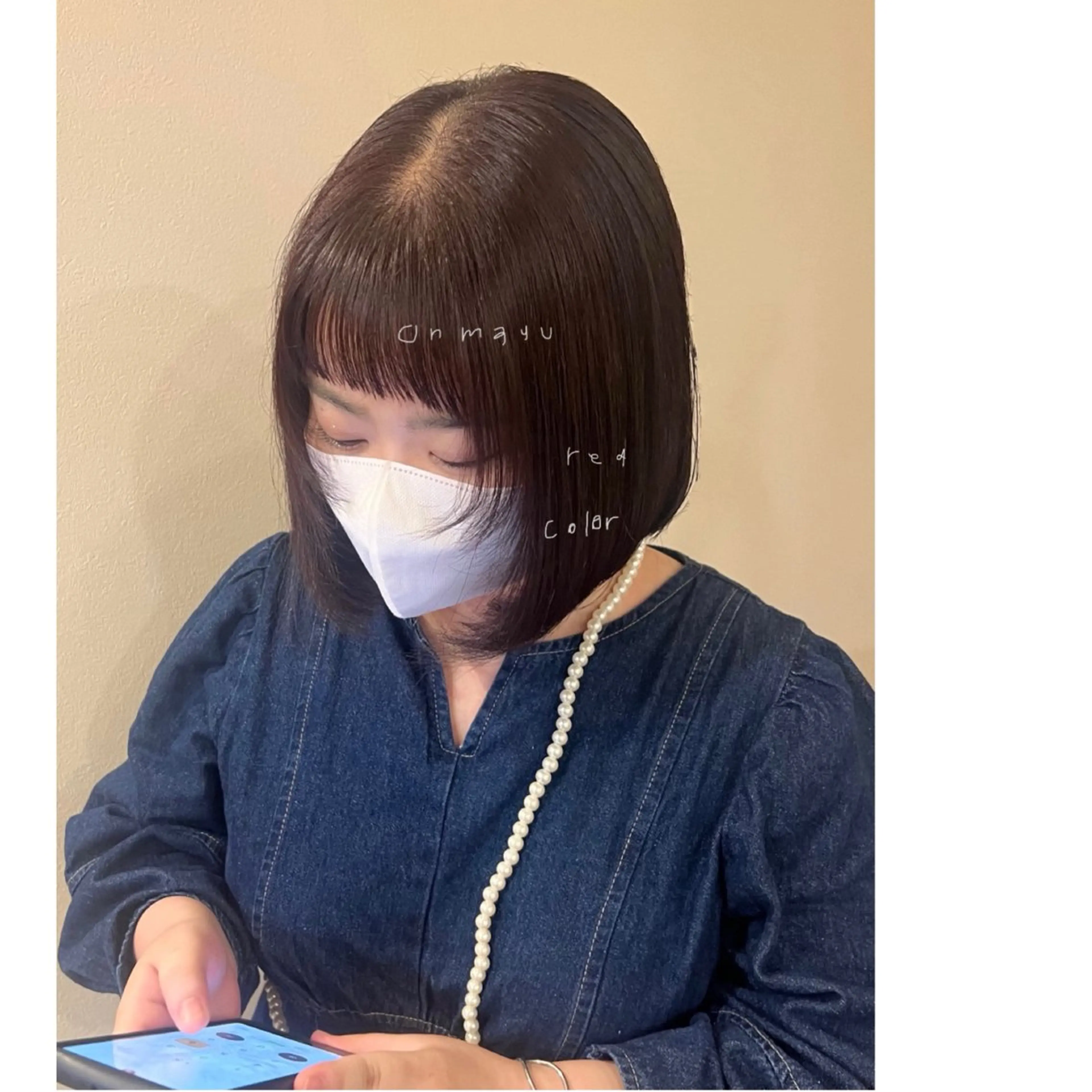 ショート オン眉 PORT所属・結菜 / portのヘアスタイル