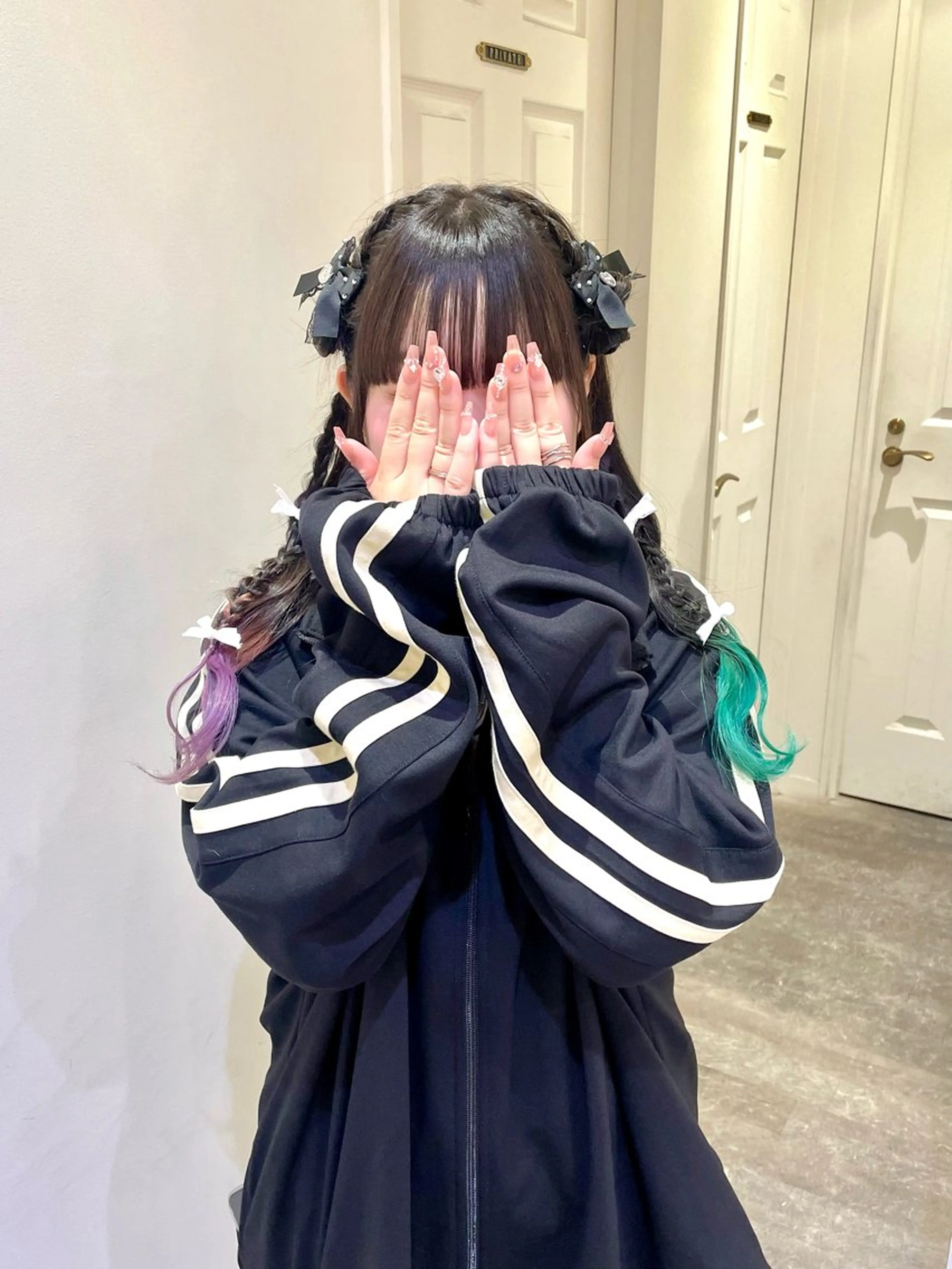 ヘアアレンジ ハイトーンカラー/ 長さだし🐇きょうかのヘアスタイル