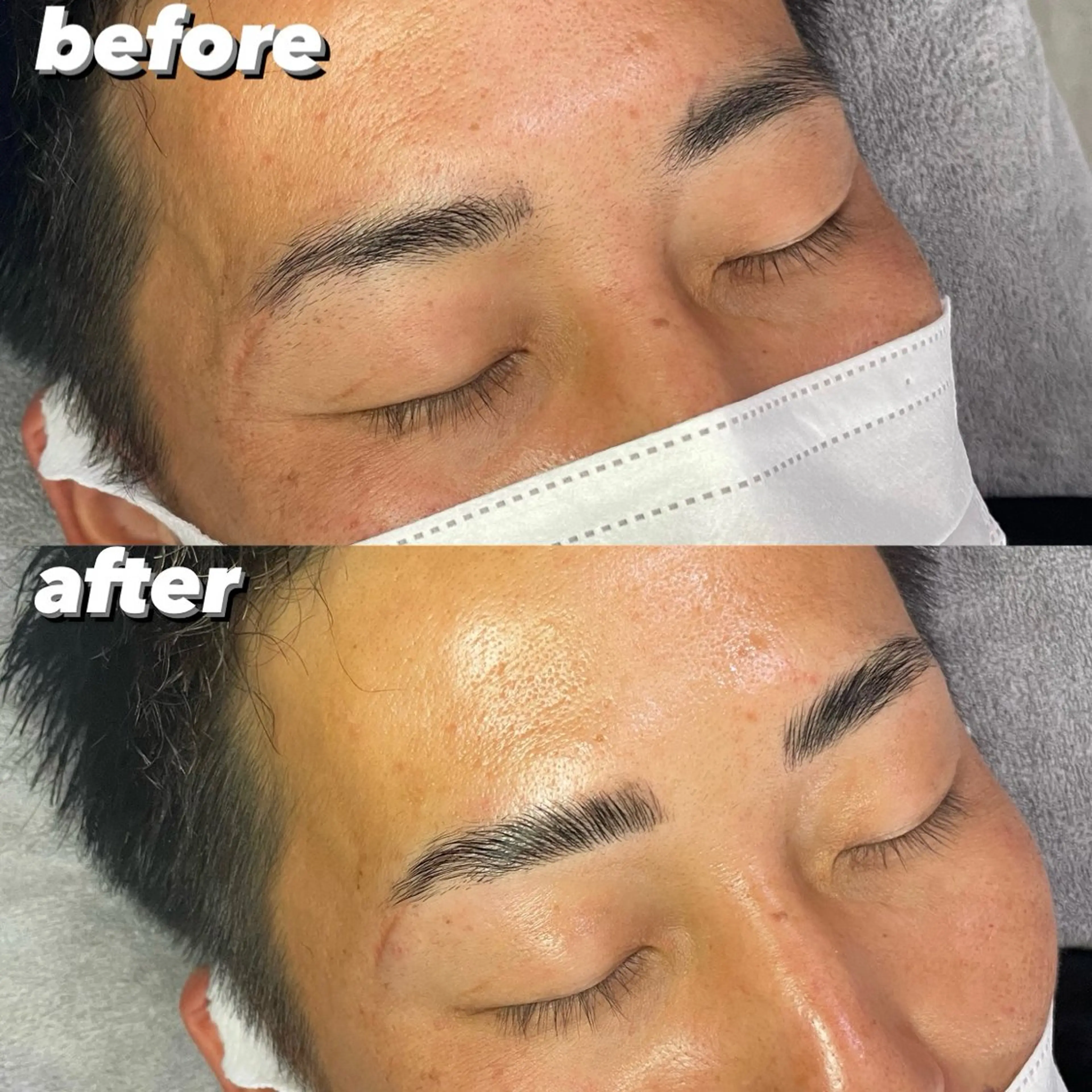 アイブロウ メンズアイブロウ ワックス脱毛 その他(アイブロウ) Nico　山本 晃平の眉毛・アイブロウイメージ