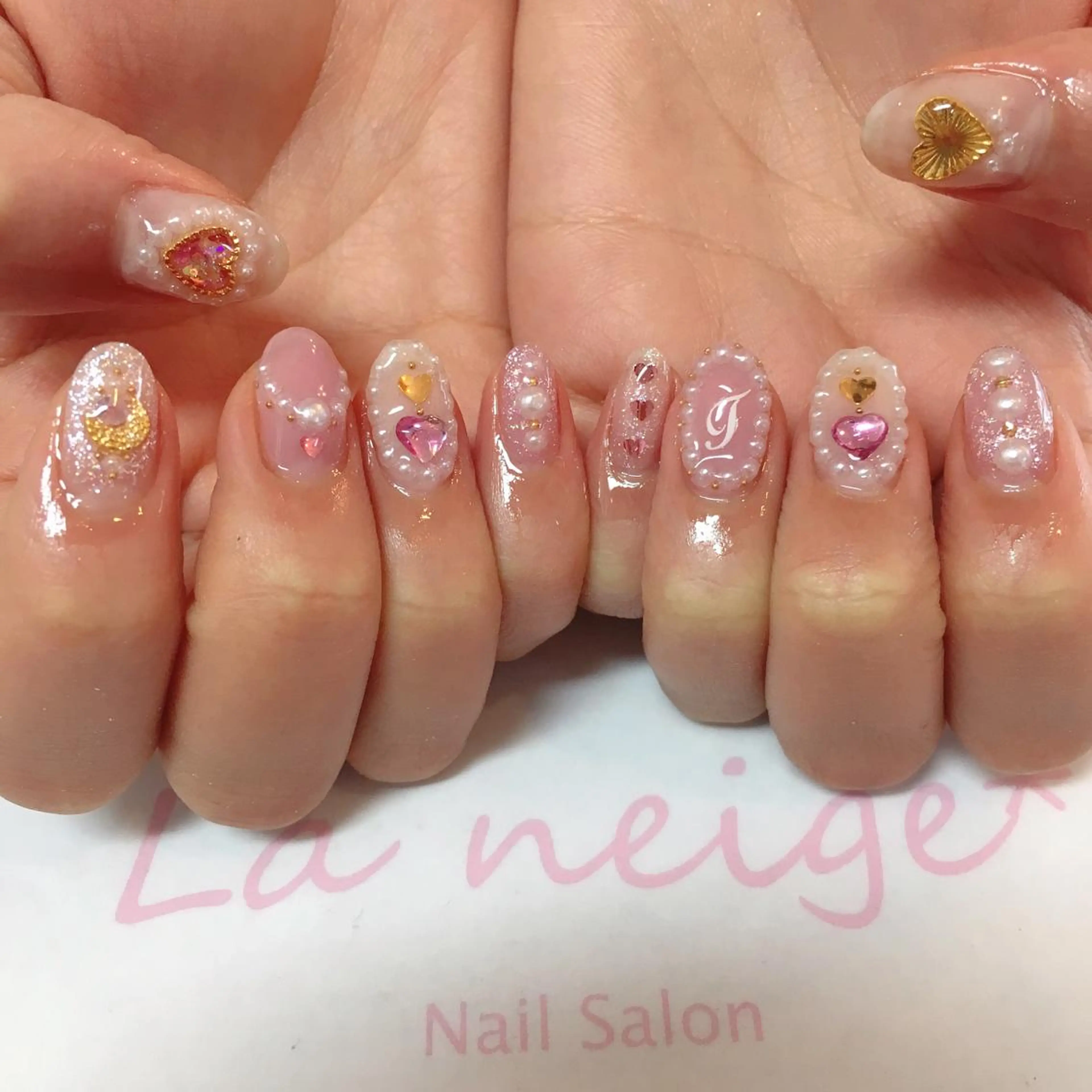 ネイル La neige* yuki 🥯🍑のネイルデザイン