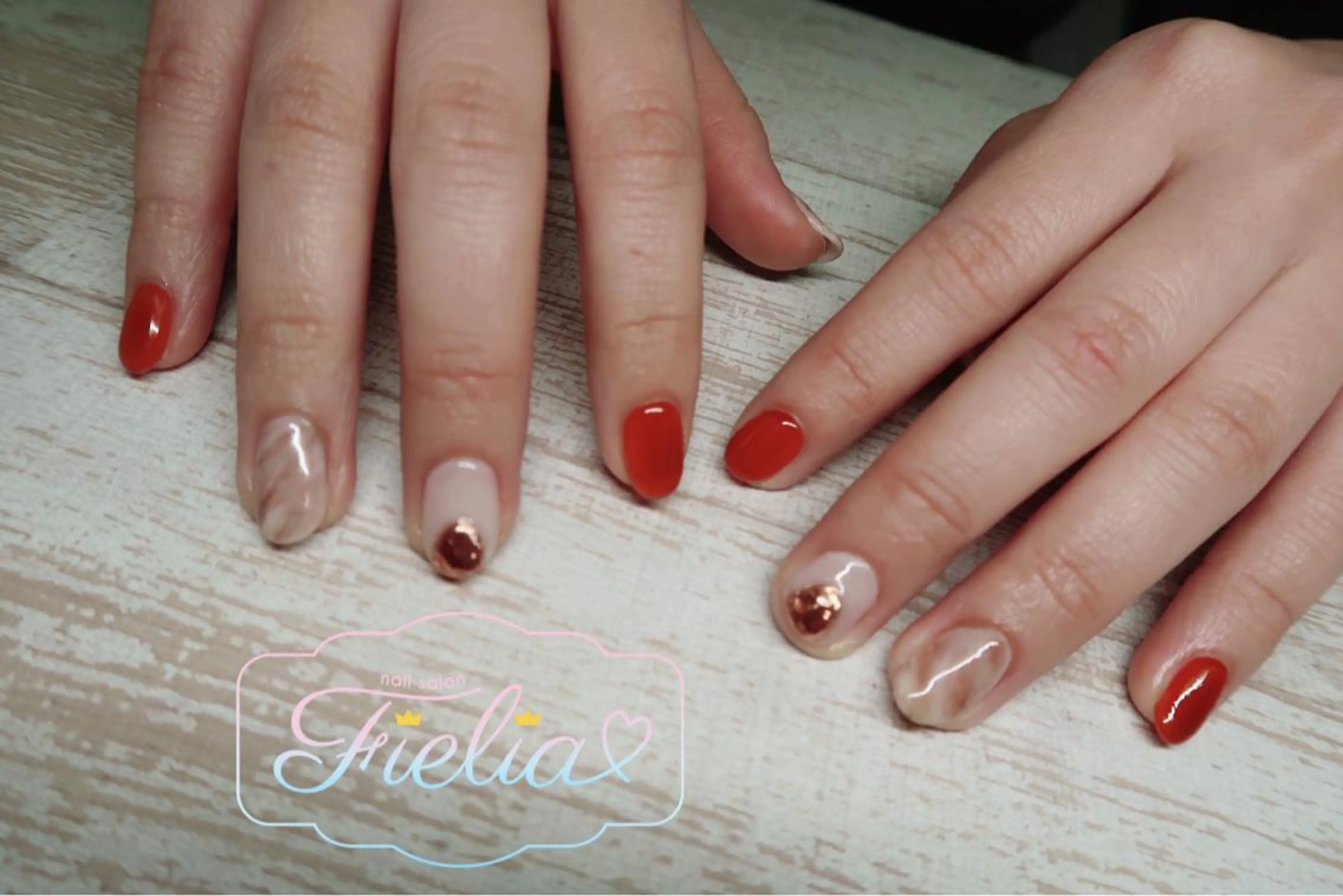 ネイル ハンドネイル Fielia momoのネイルデザイン