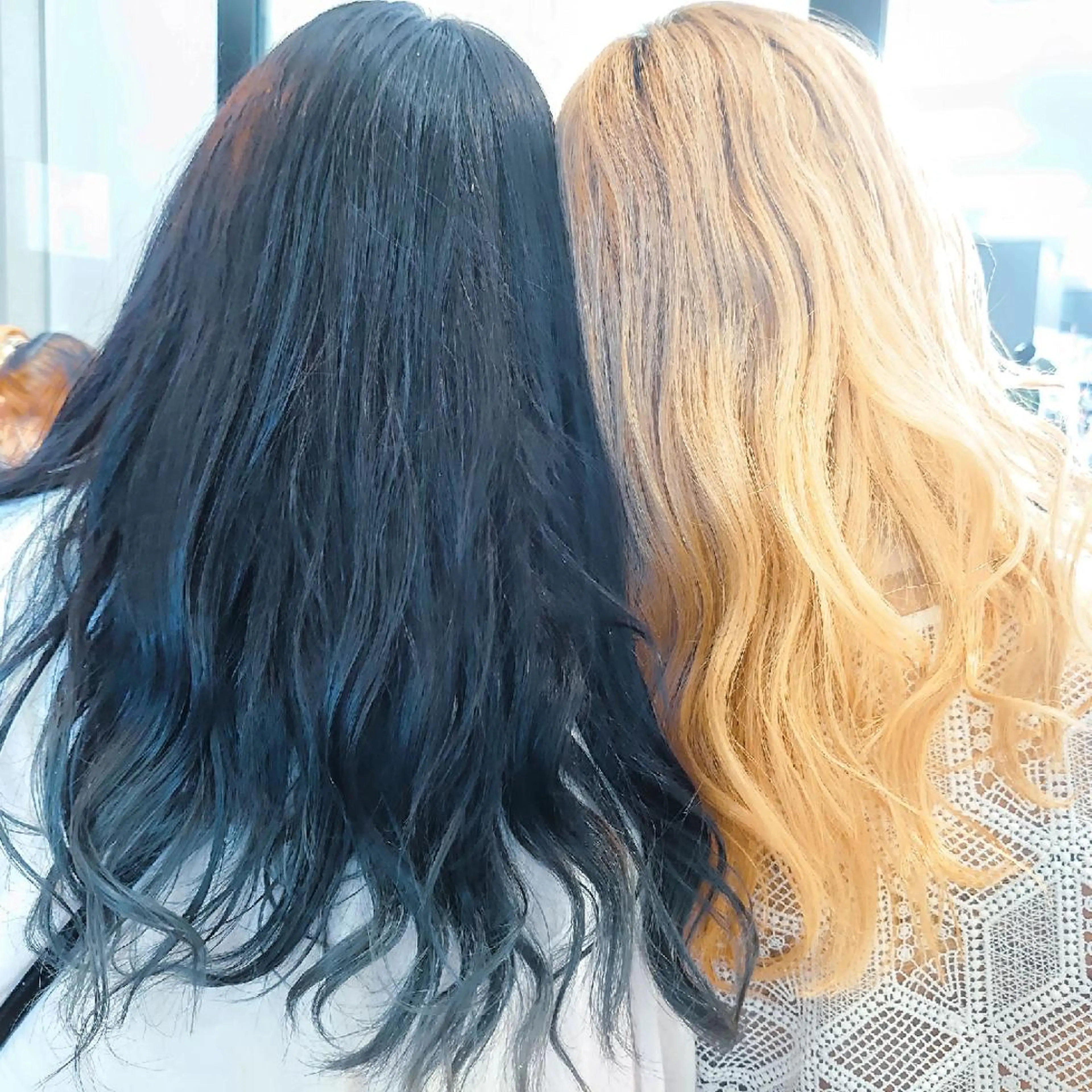 カラー ロング 髪質改善/ブリーチ 田代 龍我のヘアスタイル