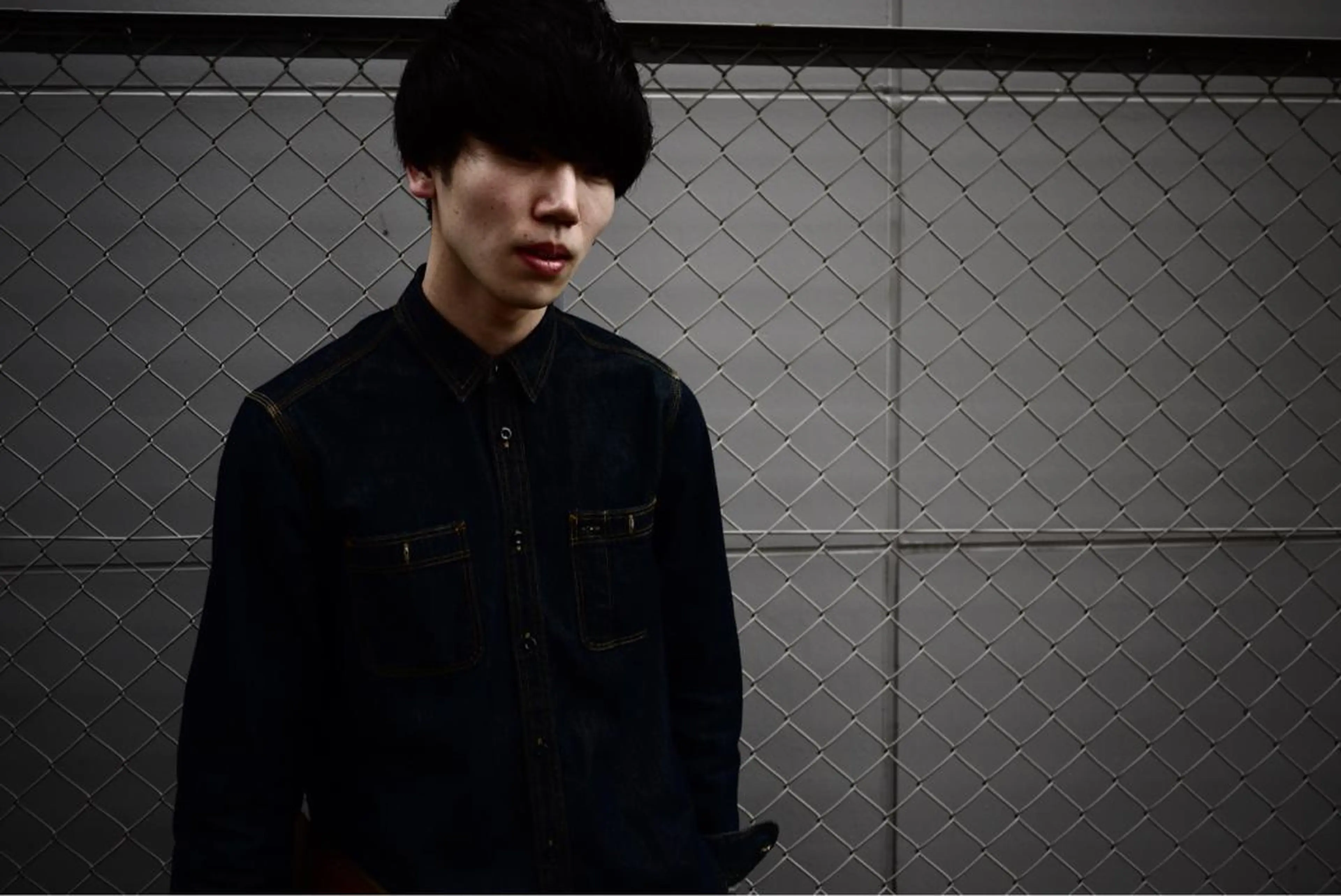 ショート メンズ マッシュ 【guild】眞島 縮毛矯正のヘアスタイル