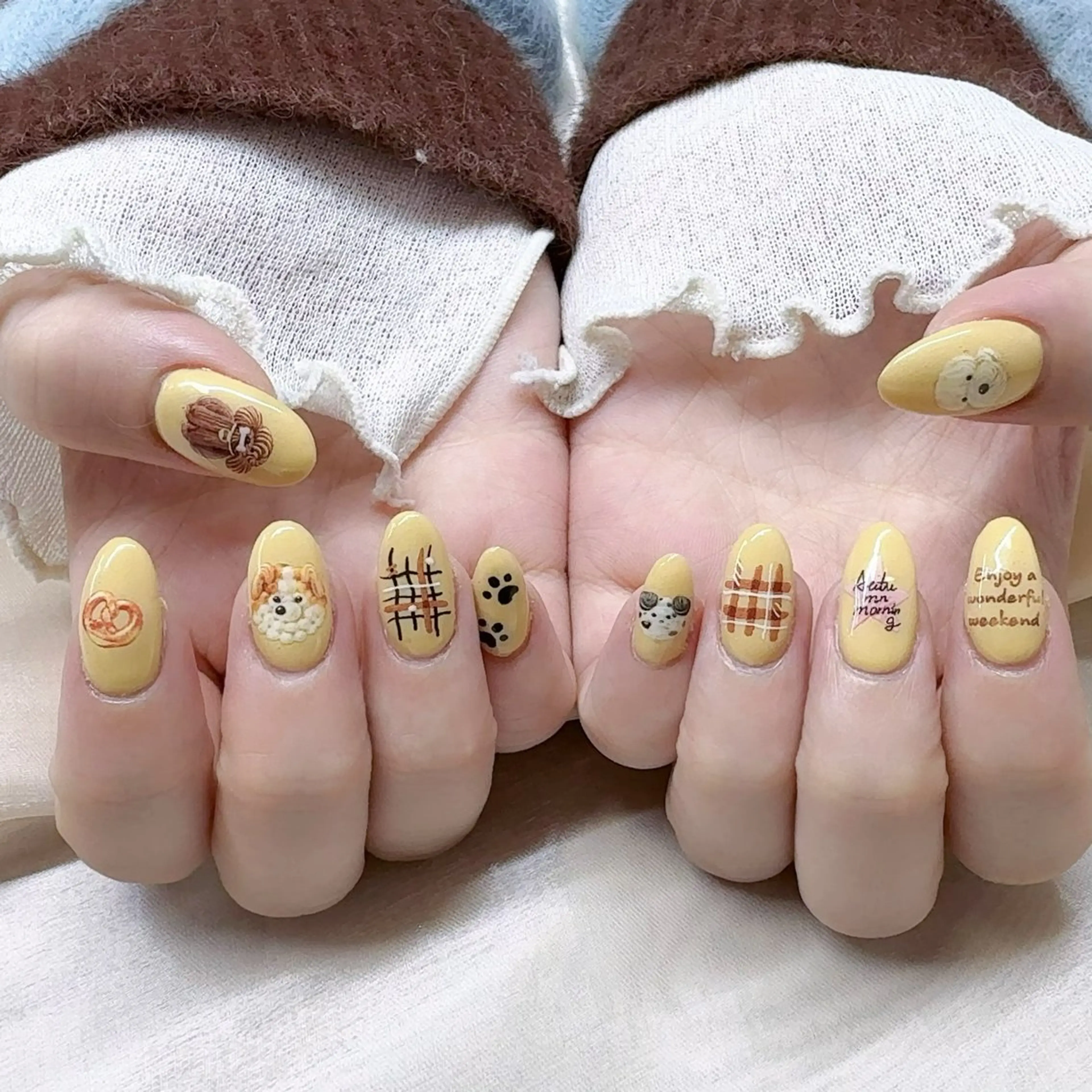 ネイル ハンドネイル NAILサロン 木にいるのネイルデザイン