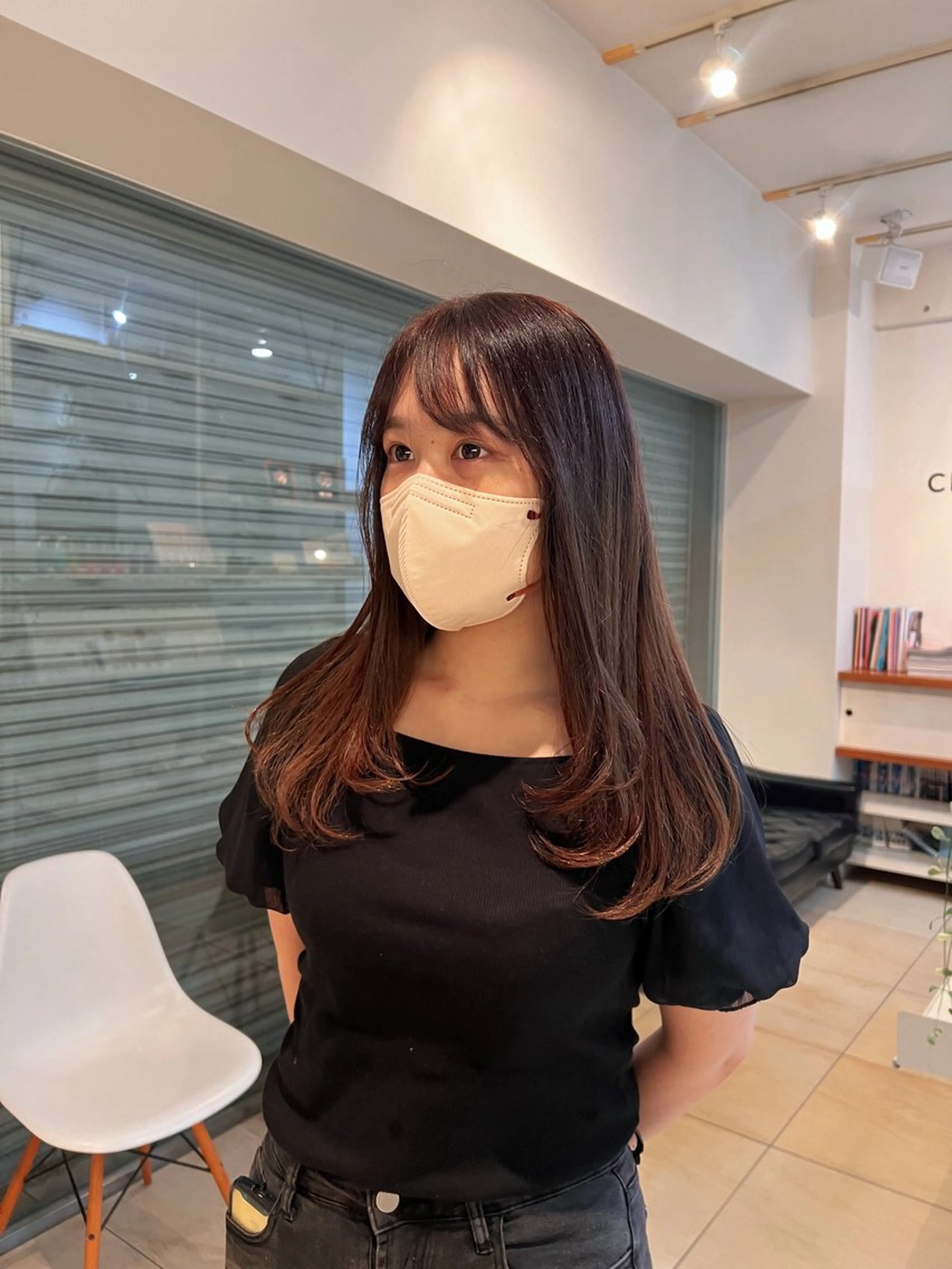 カラー ブリーチ ブリーチなしカラー リリカ🐈‍⬛ブリー チカラー/上永谷のヘアスタイル