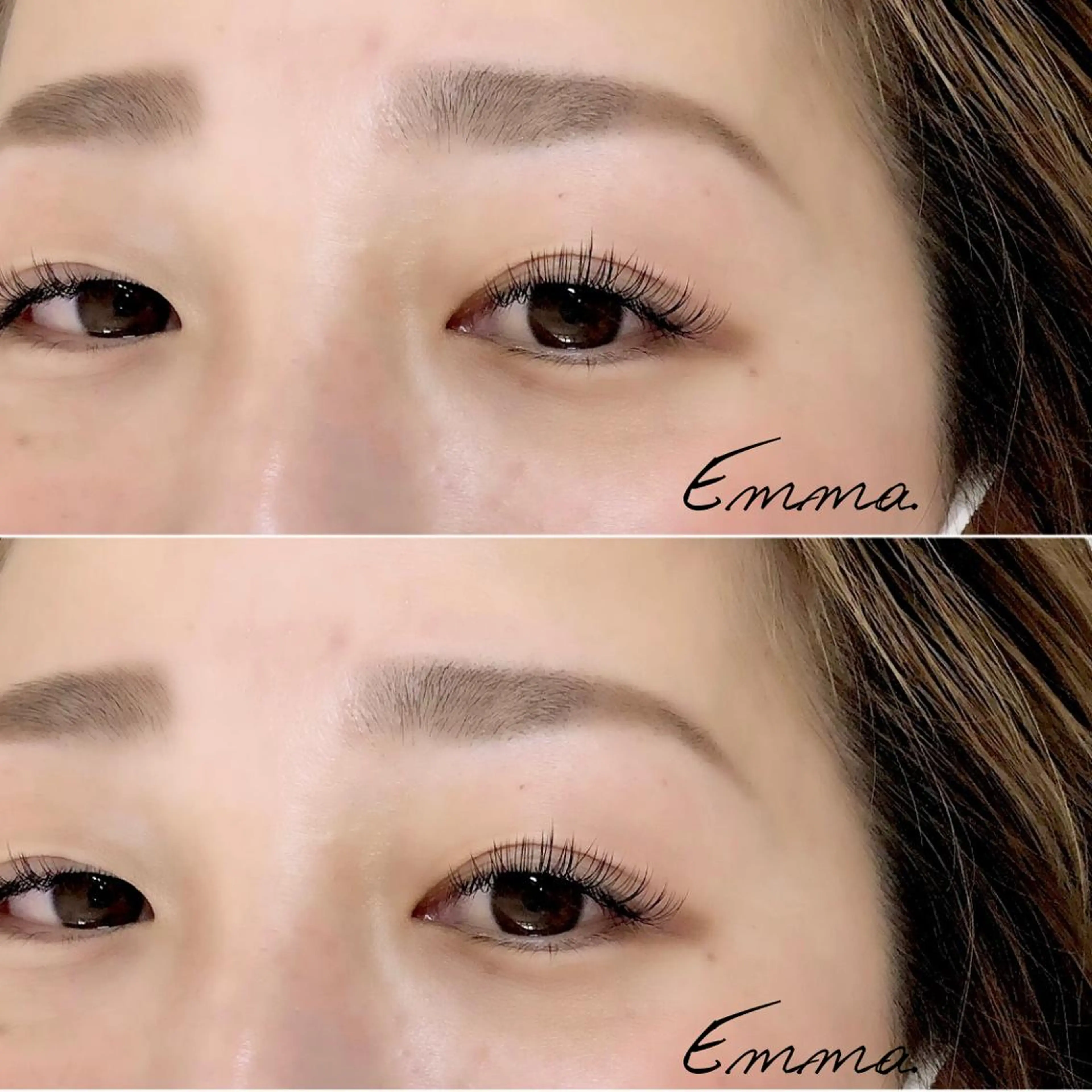 マツエク・マツパ 付け放題 フラットラッシュ .mel 【ドットメル】のマツエク・マツパデザイン