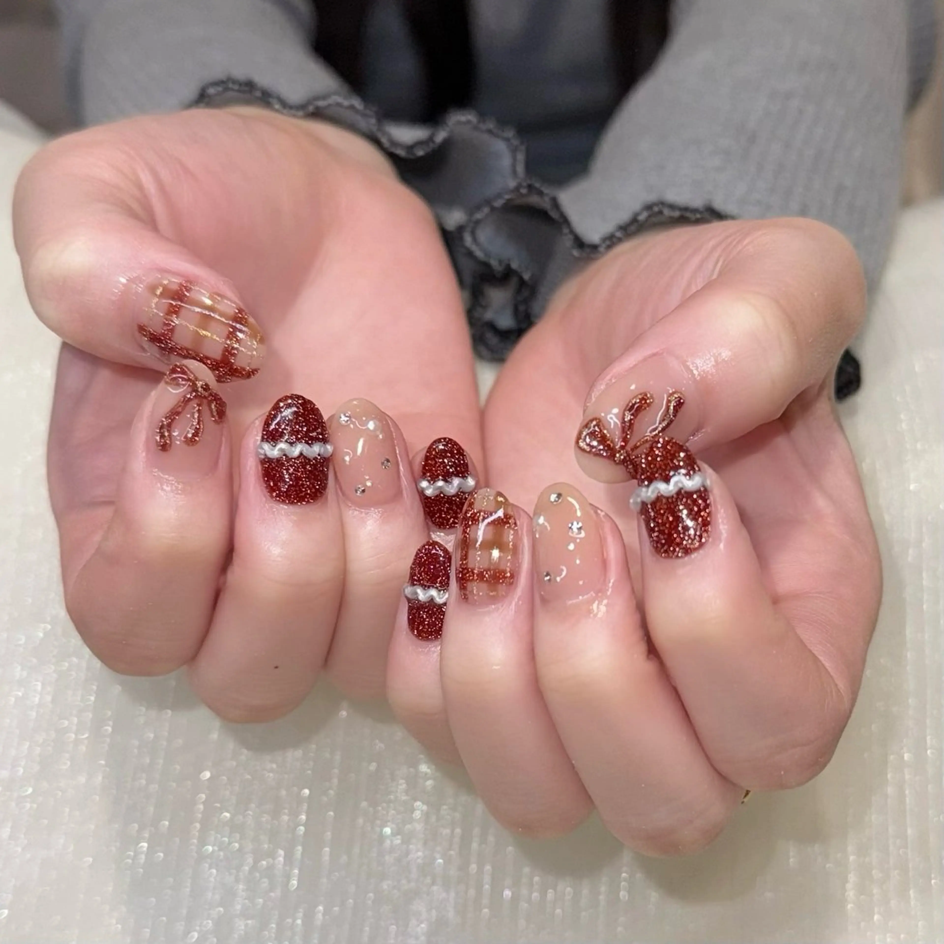 ネイル ハンドネイル 新井 ひなののネイルデザイン