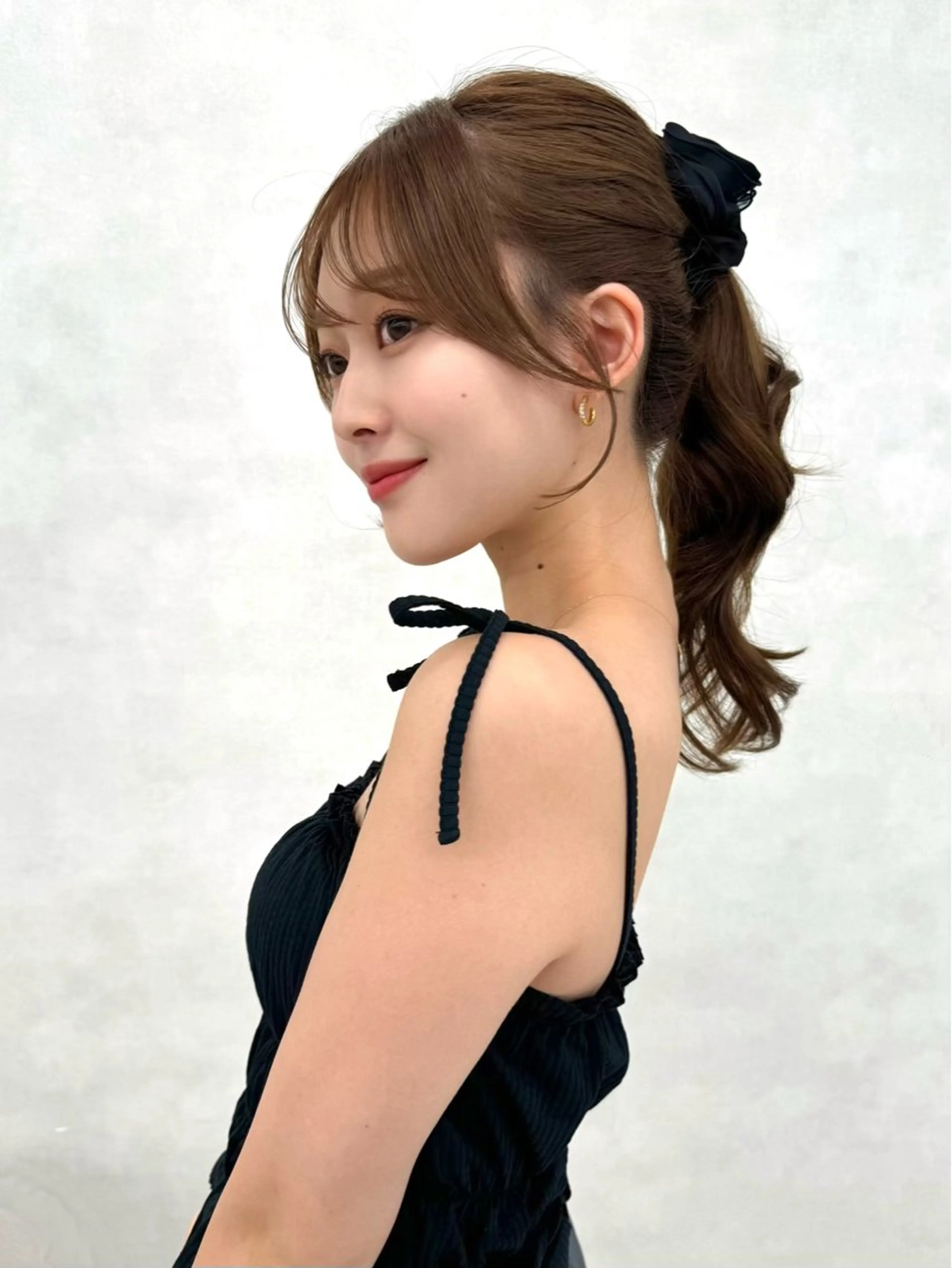 セミロング 顔周り🇰🇷韓国 レイヤー/いづみ💞のヘアスタイル