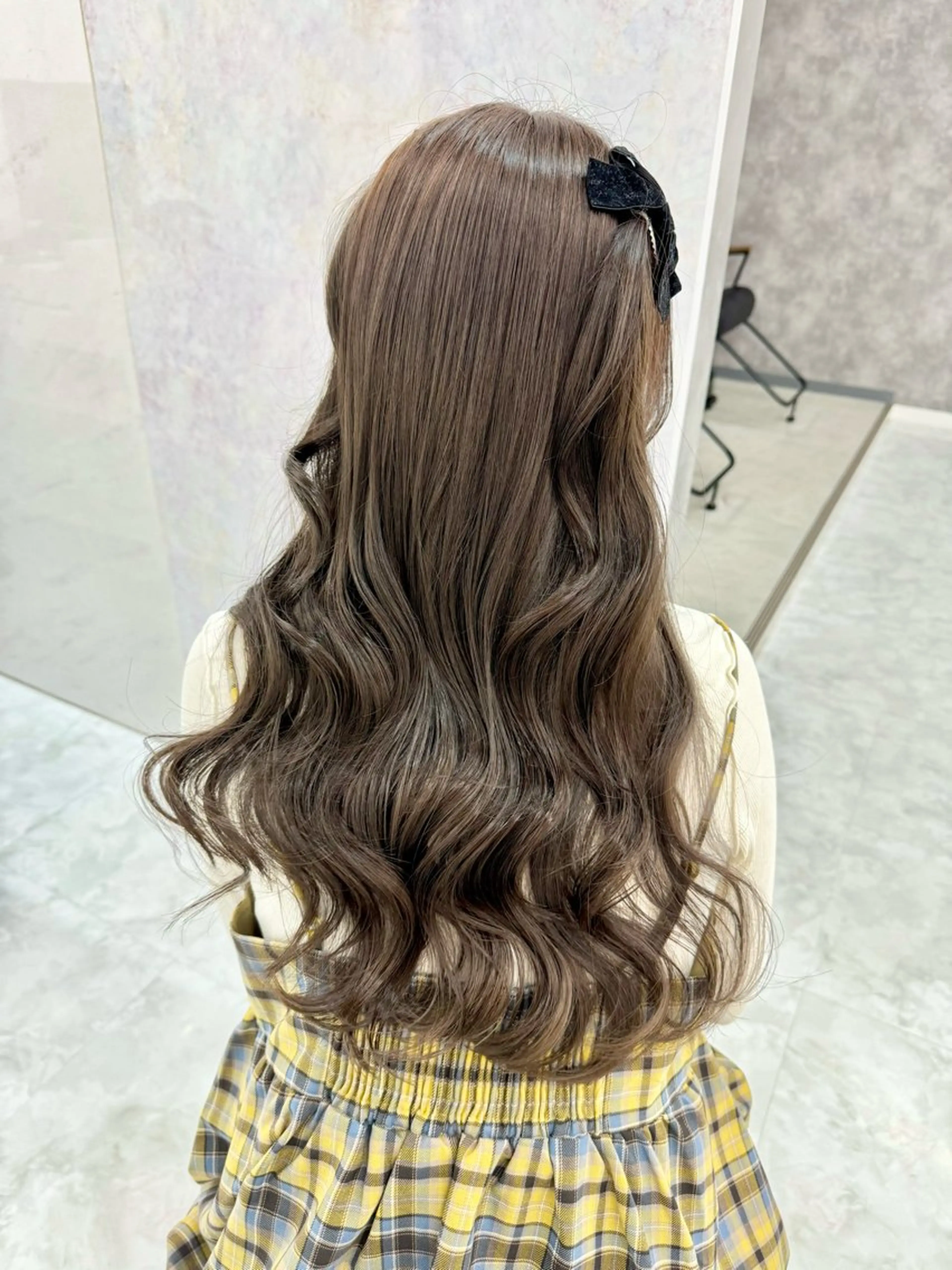 ロング カラー ヘアカラー トリートメント ⭐️ハイトーン⭐️ 💕SAKURA💕のヘアスタイル