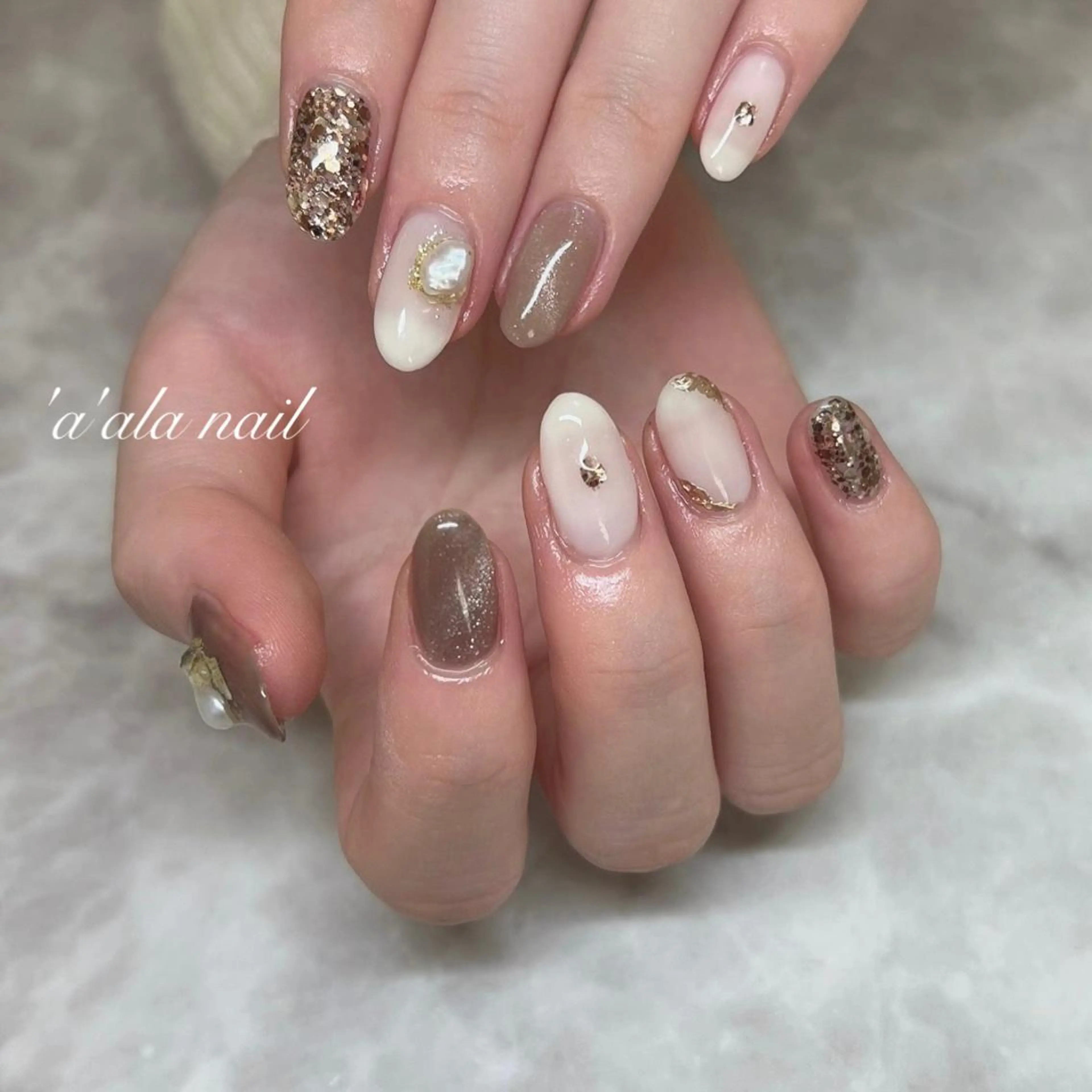 ネイル 'a'ala nailのネイルデザイン
