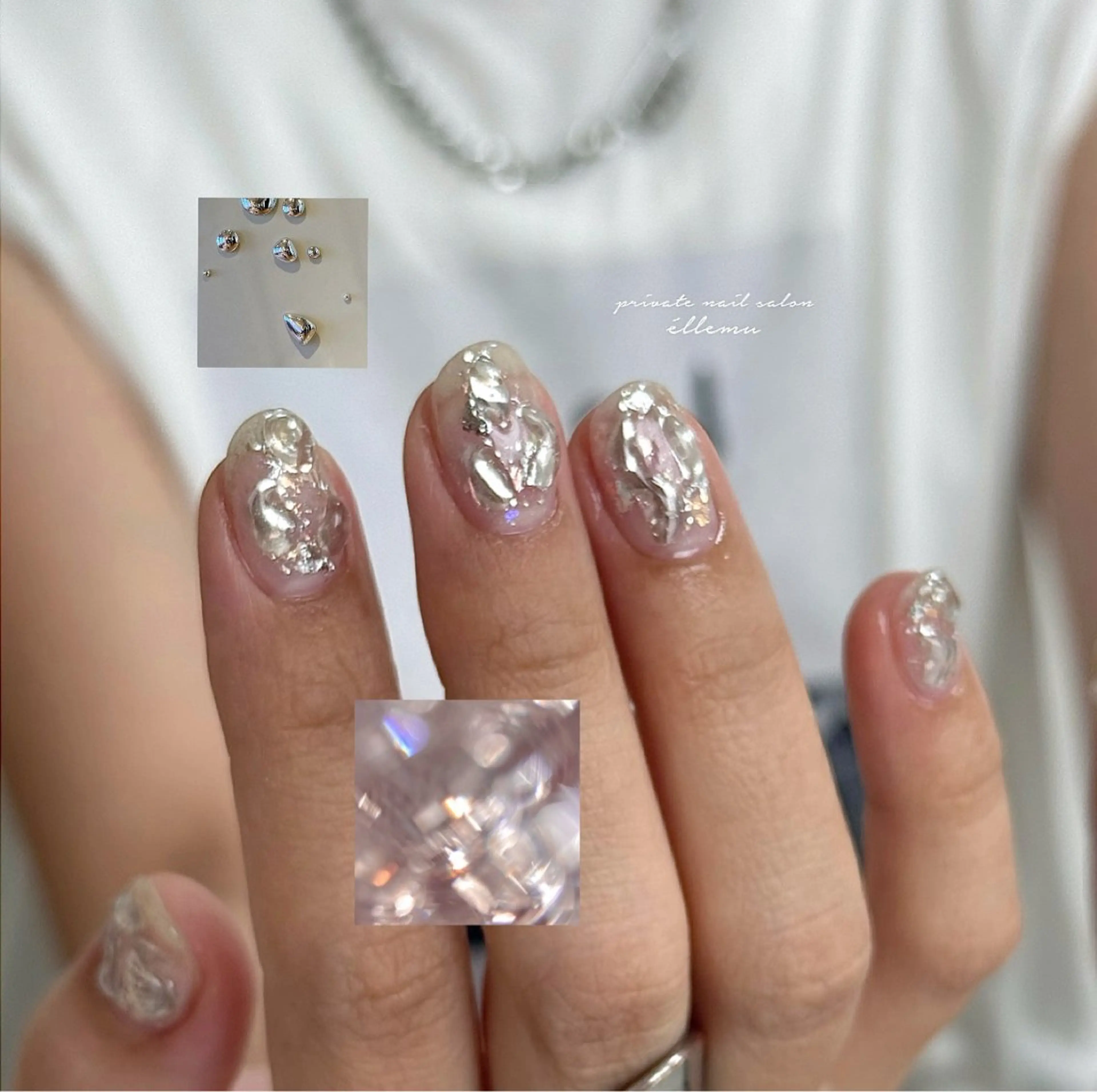 ネイル ハンドネイル éllemu えるみゅのネイルデザイン