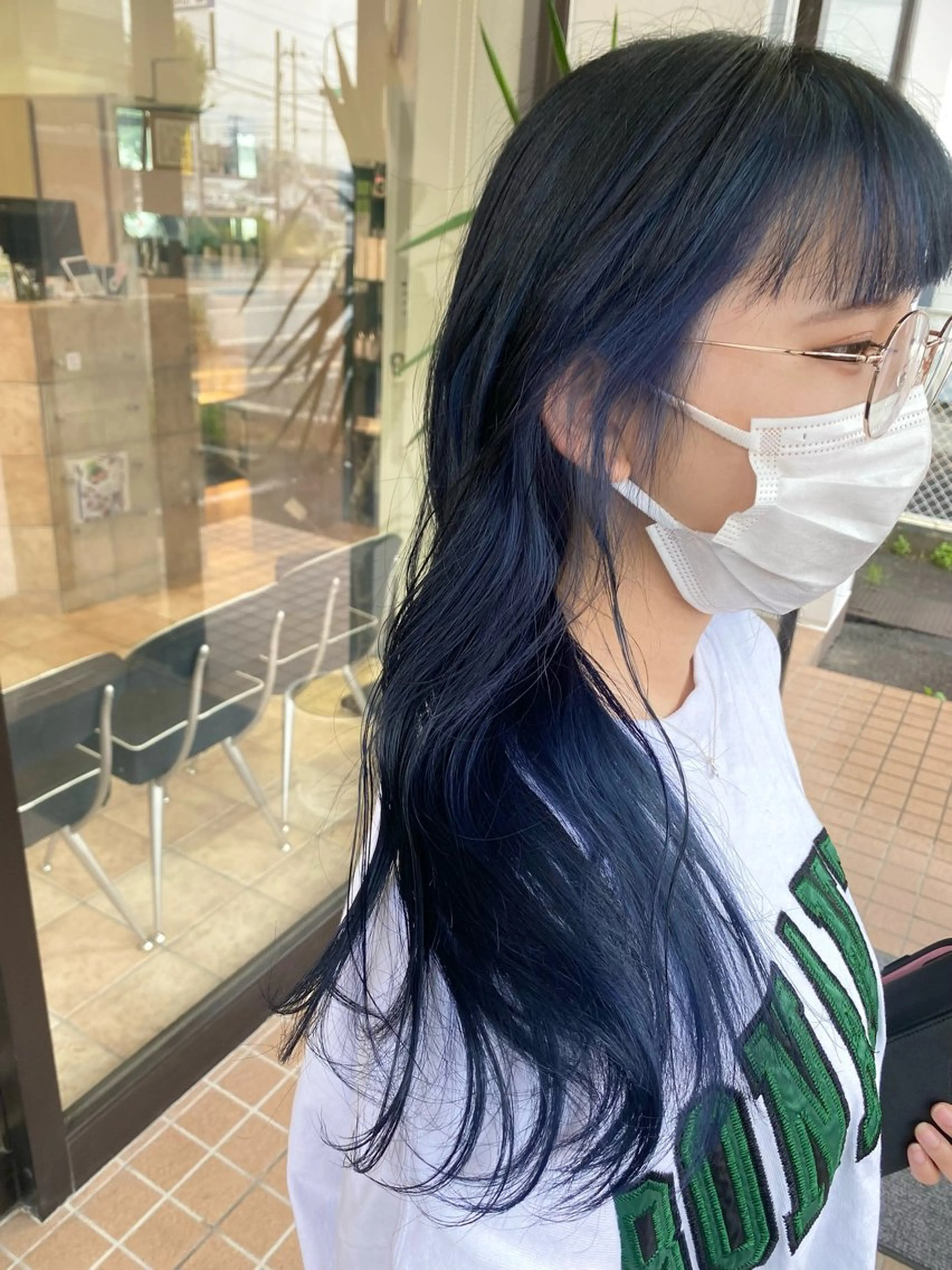 ロング ヘアカラー トリートメント 🇰🇷韓国風顔周り NANAMI🇰🇷のヘアスタイル