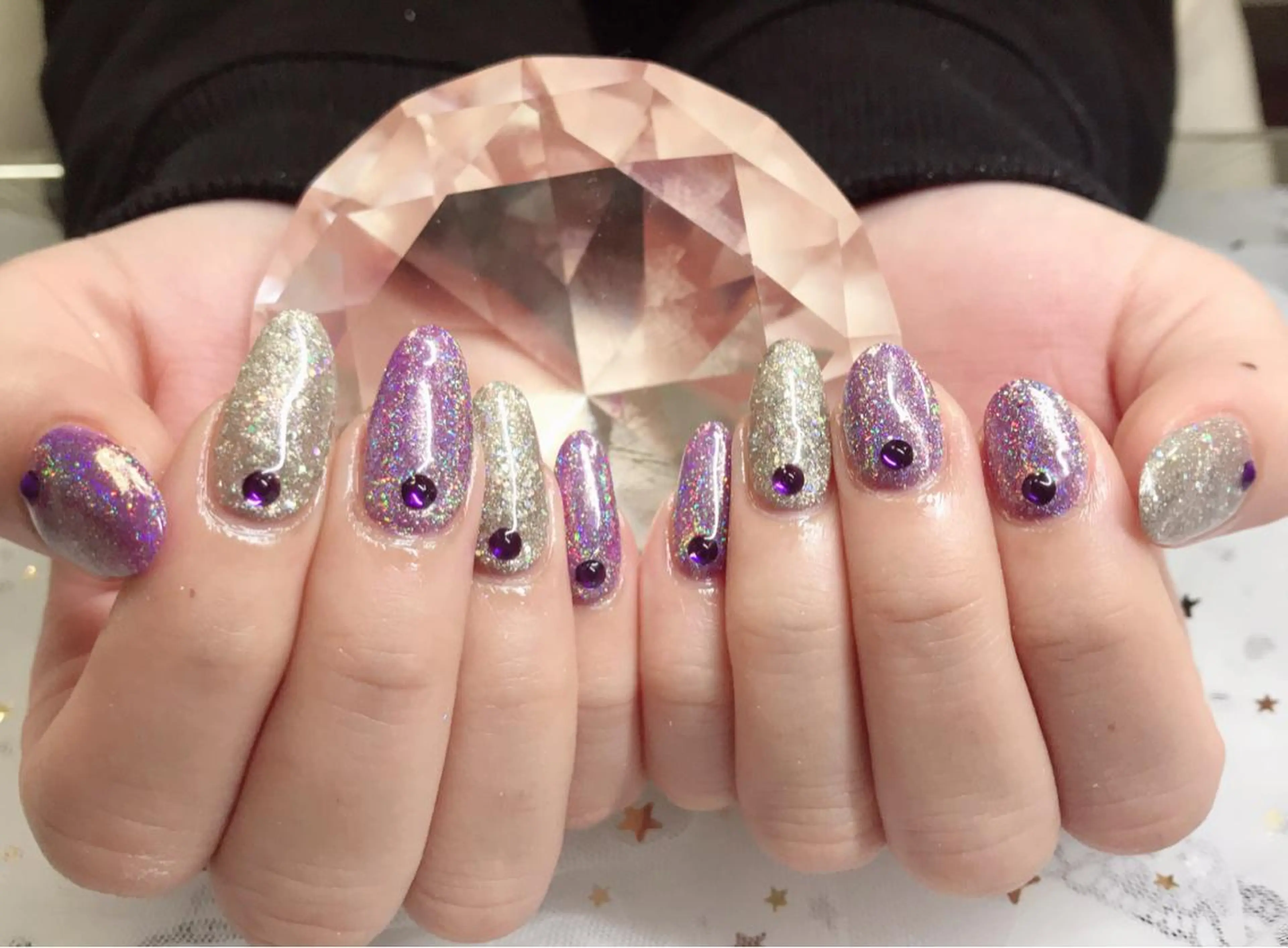 カラー ネイル Q Free nailsのネイルデザイン