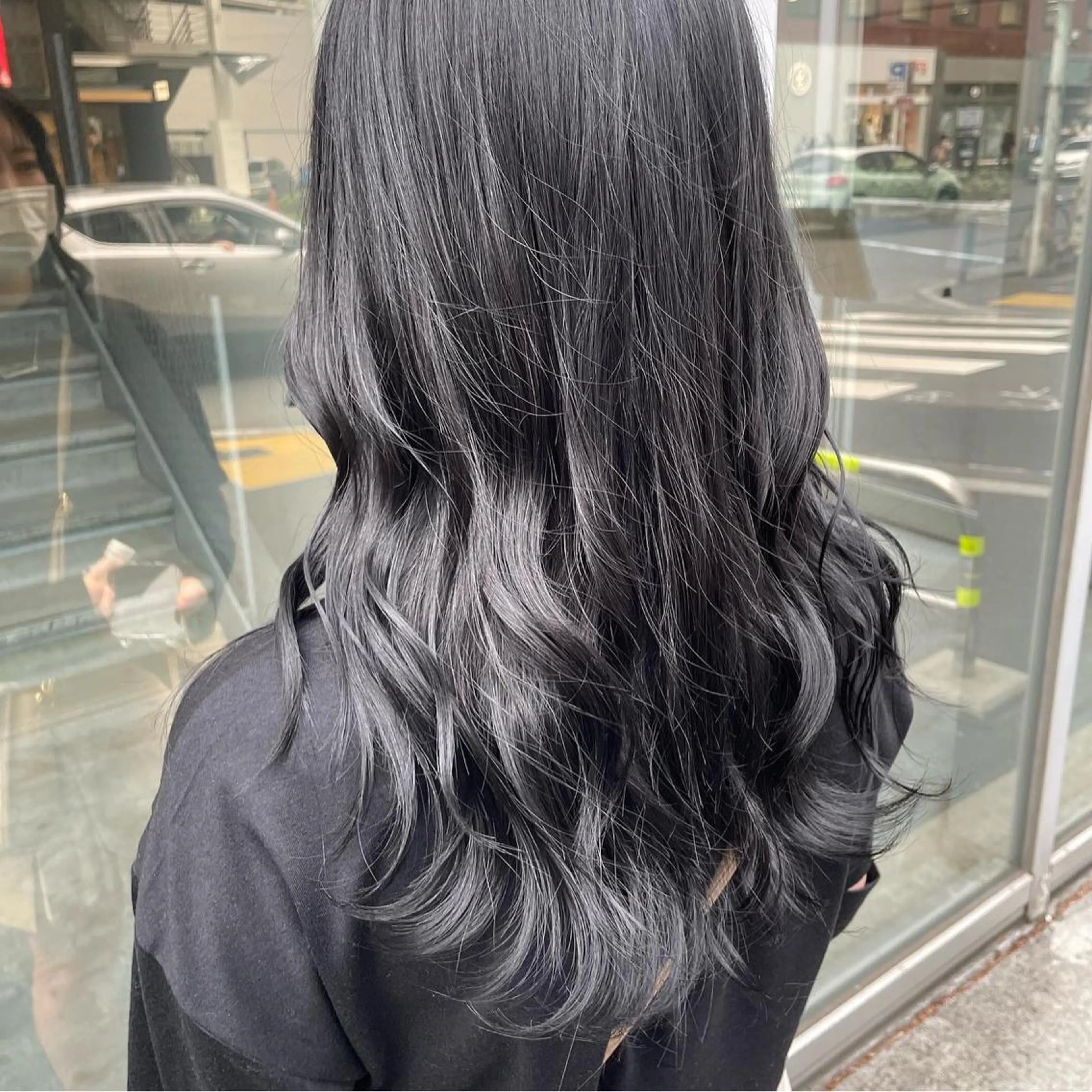 セミロング ARMONY 神宮前所属・コテ巻き風パーマ 🦋そま🦋のヘアスタイル