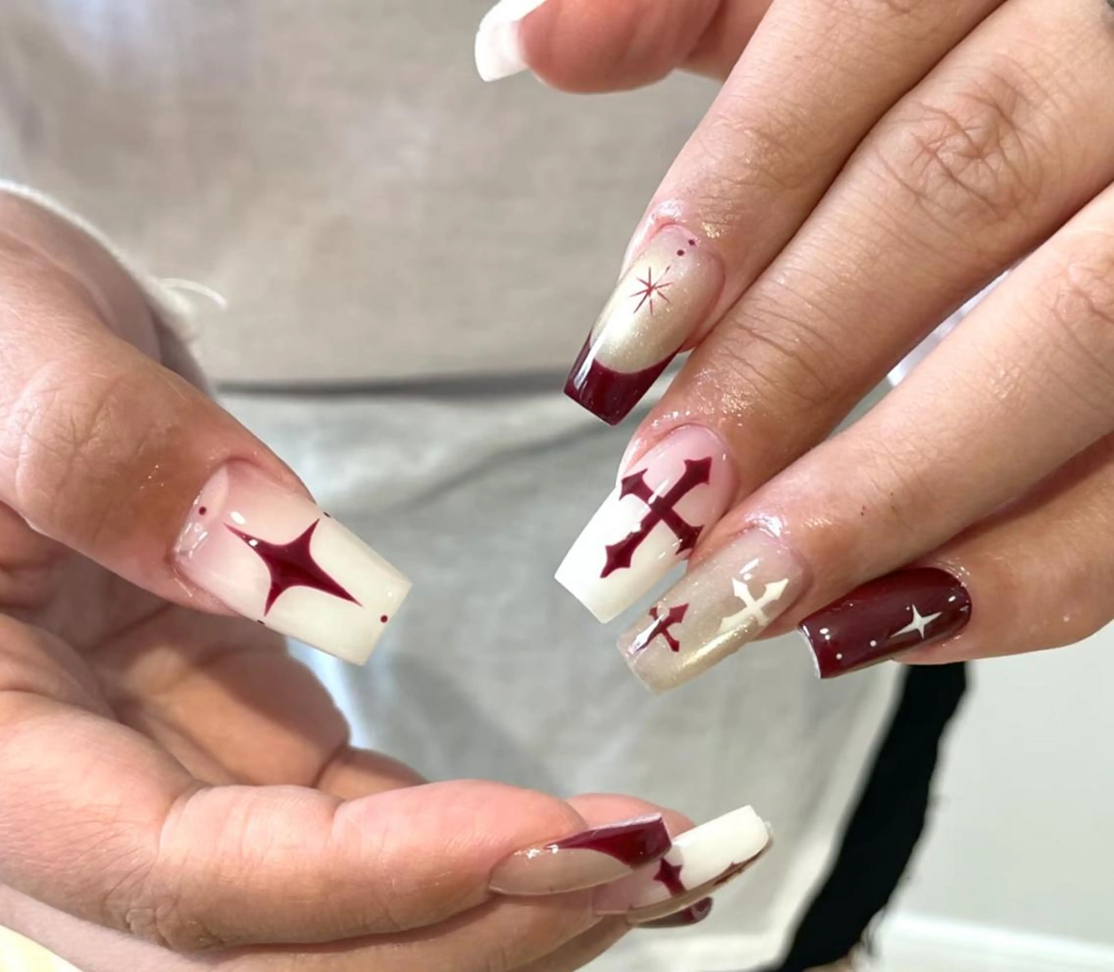 ネイル ハンドネイル ハンドケア 🍑 momo_nailのネイルデザイン