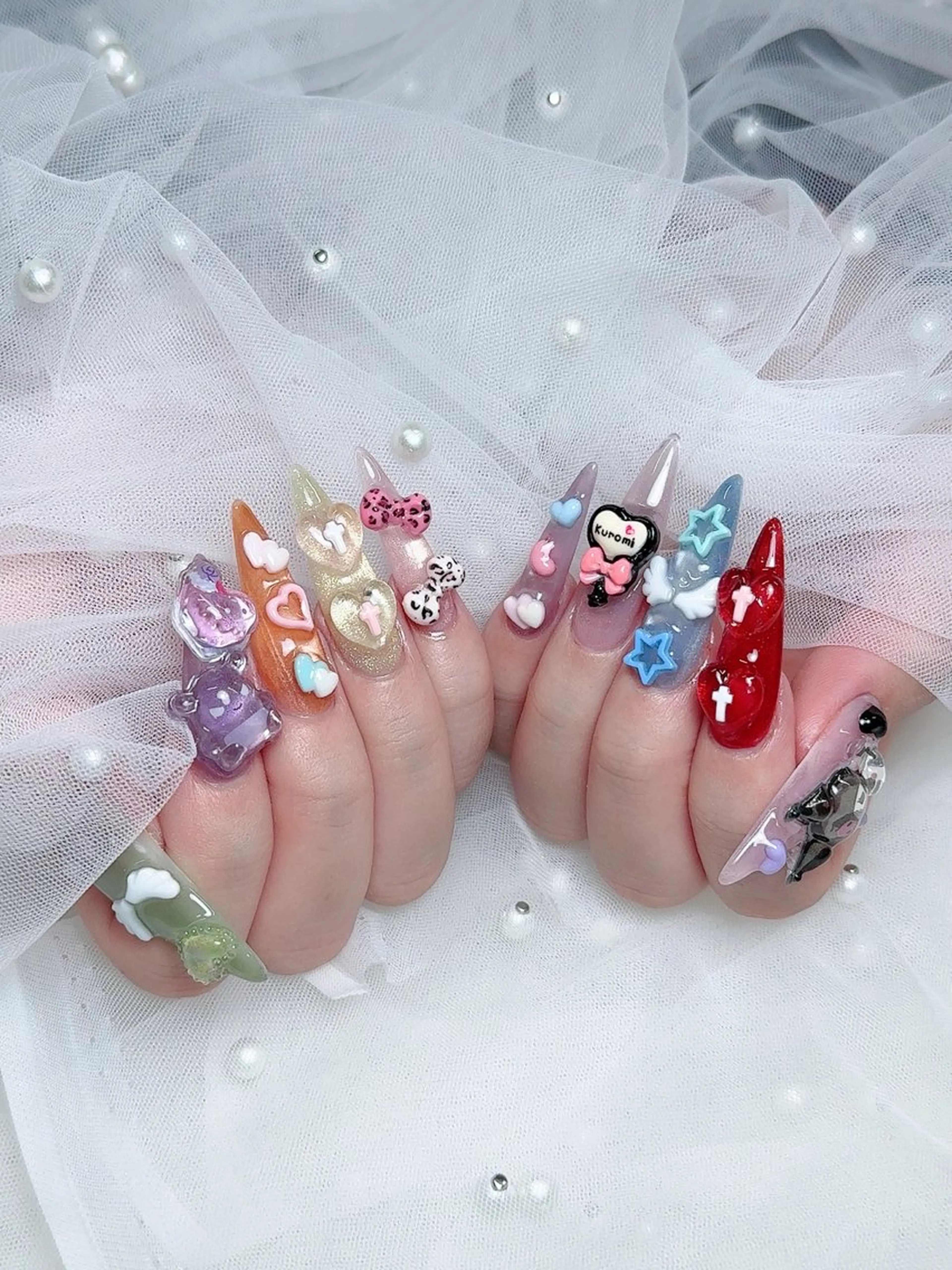 ネイル ハンドネイル ENsalon akiのネイルデザイン