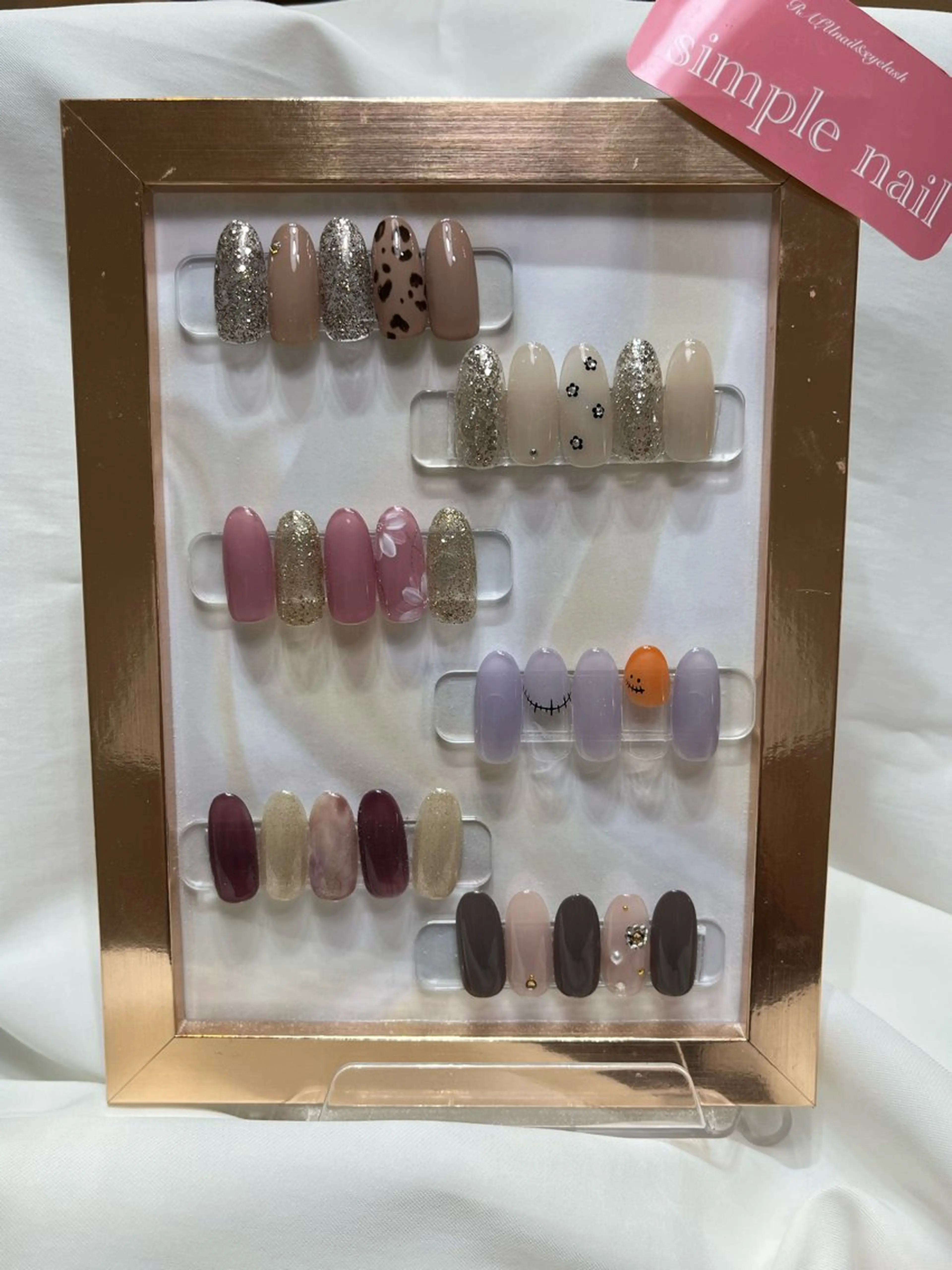 ネイル シンプルネイル RALUA名駅前店 山崎のネイルデザイン