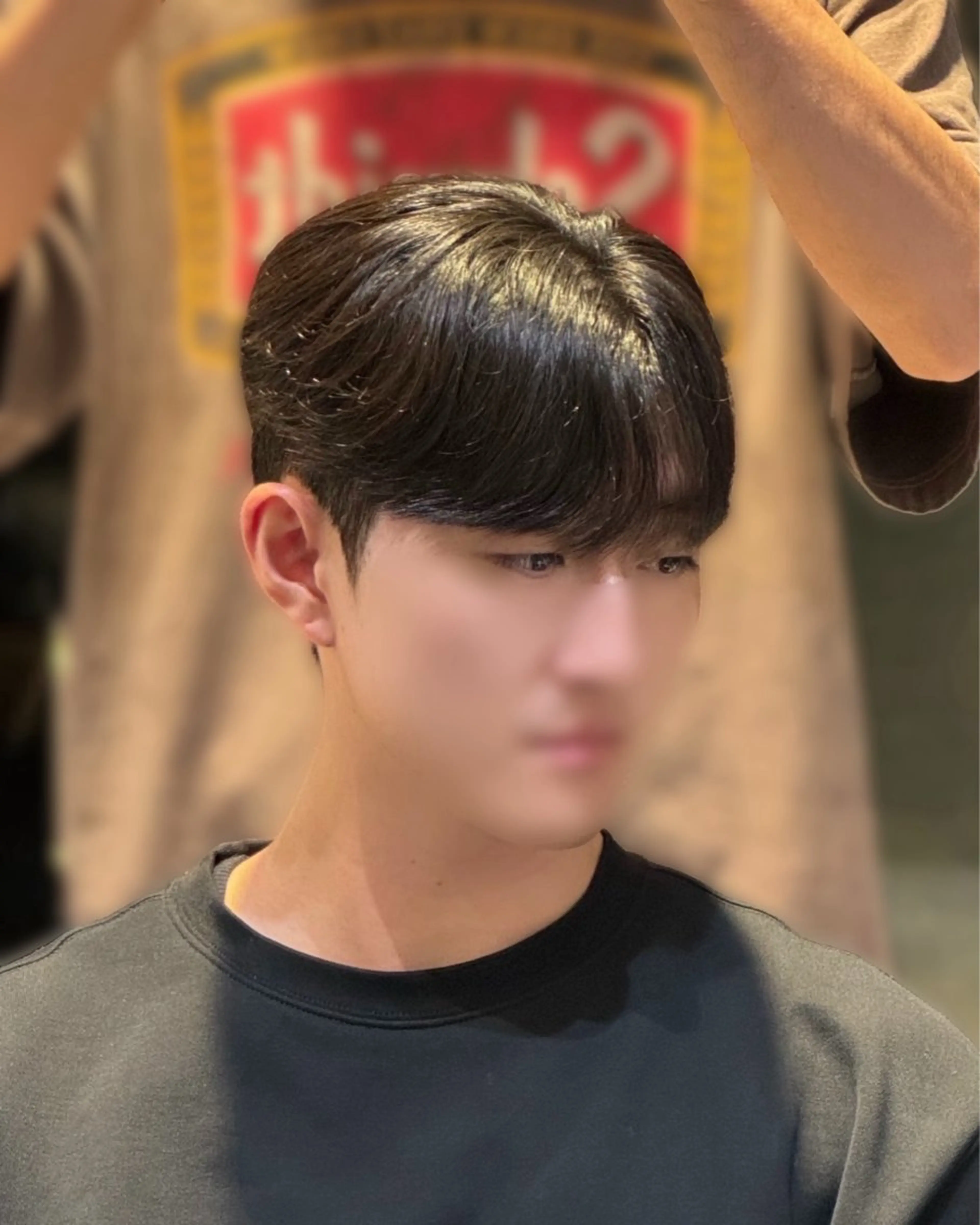 ショート パーマ メンズ YUKI🇰🇷 カルマ／ダウンパーマのヘアスタイル