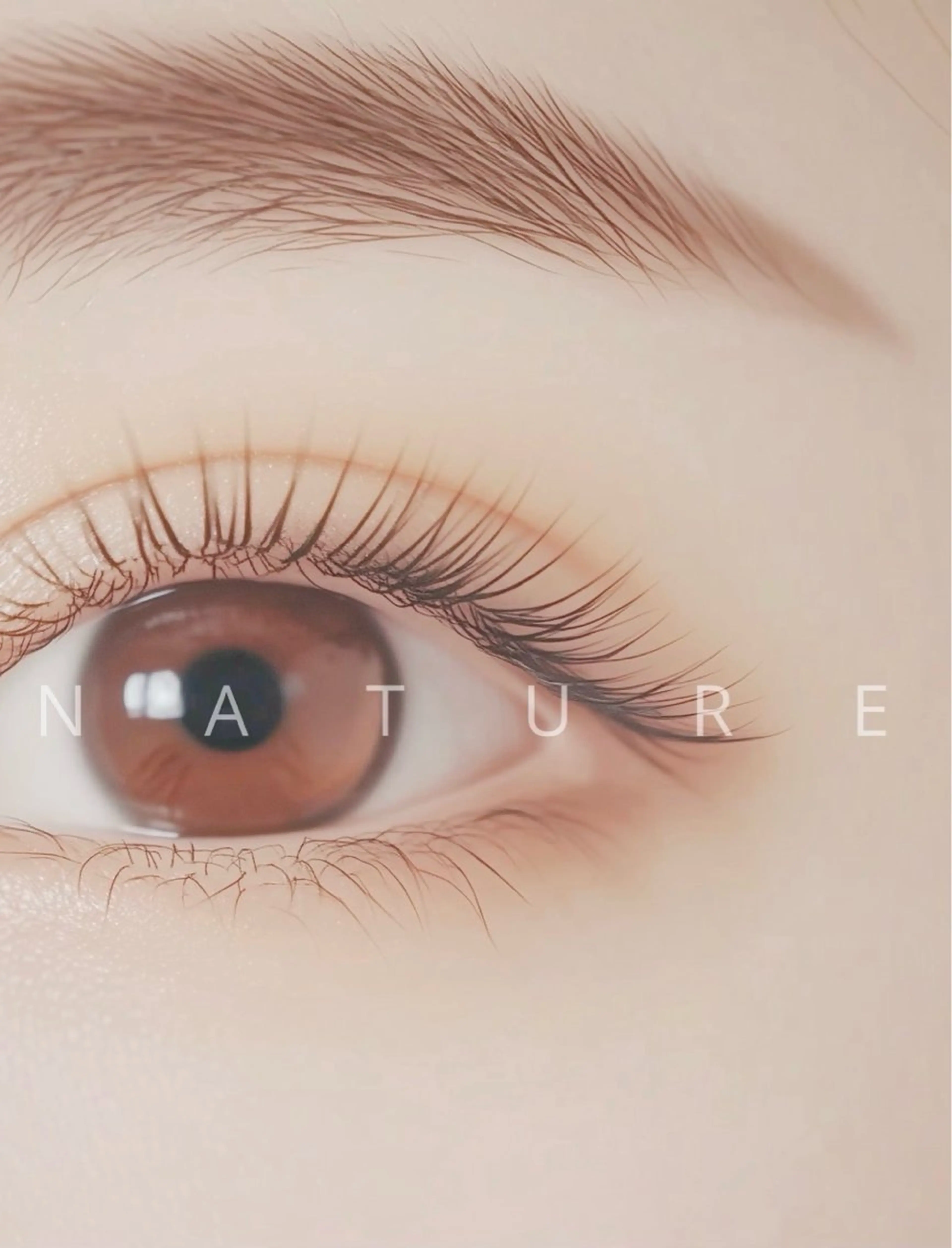 マツエク・マツパ NATURE meiのマツエク・マツパデザイン