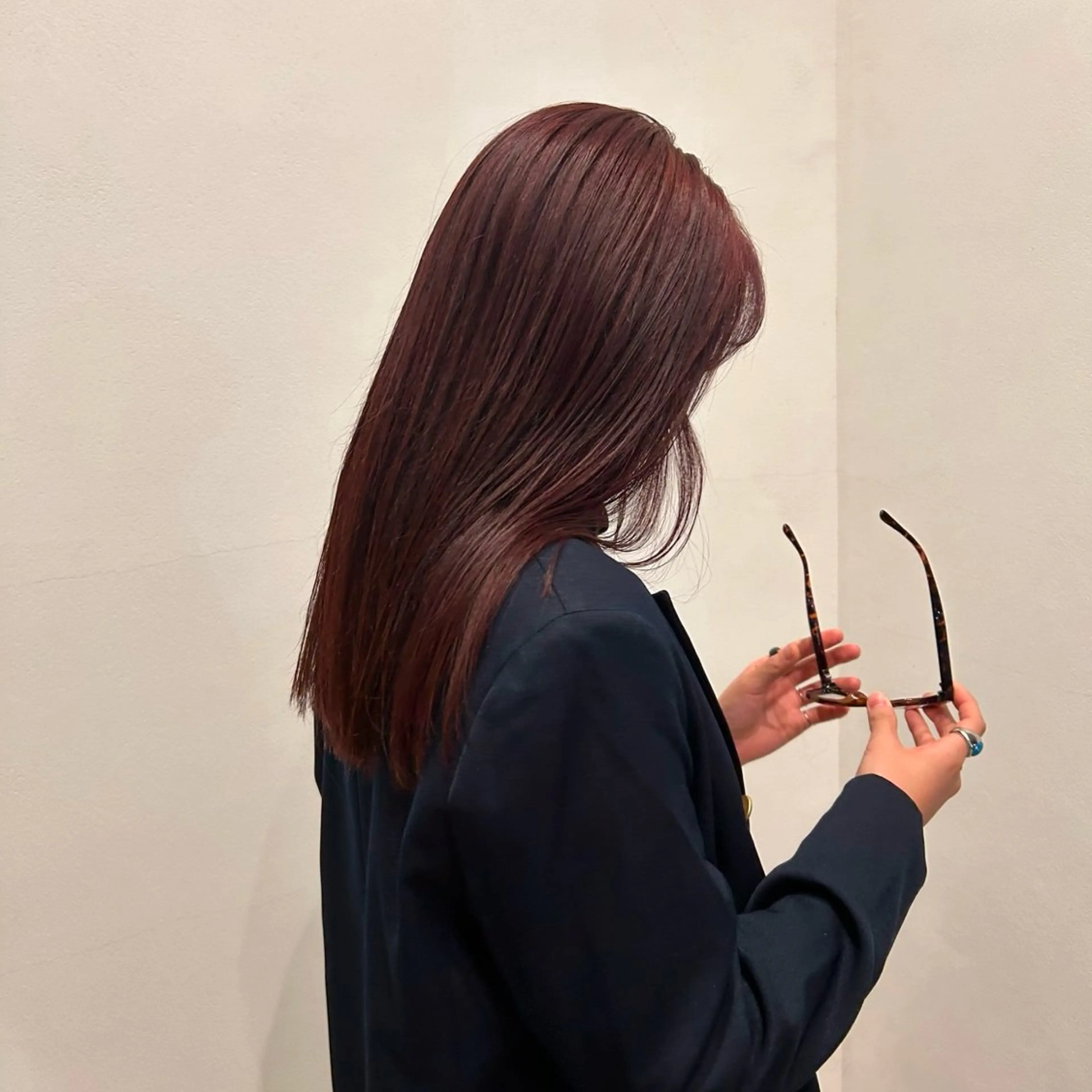 ロング 石黒 良華のヘアスタイル