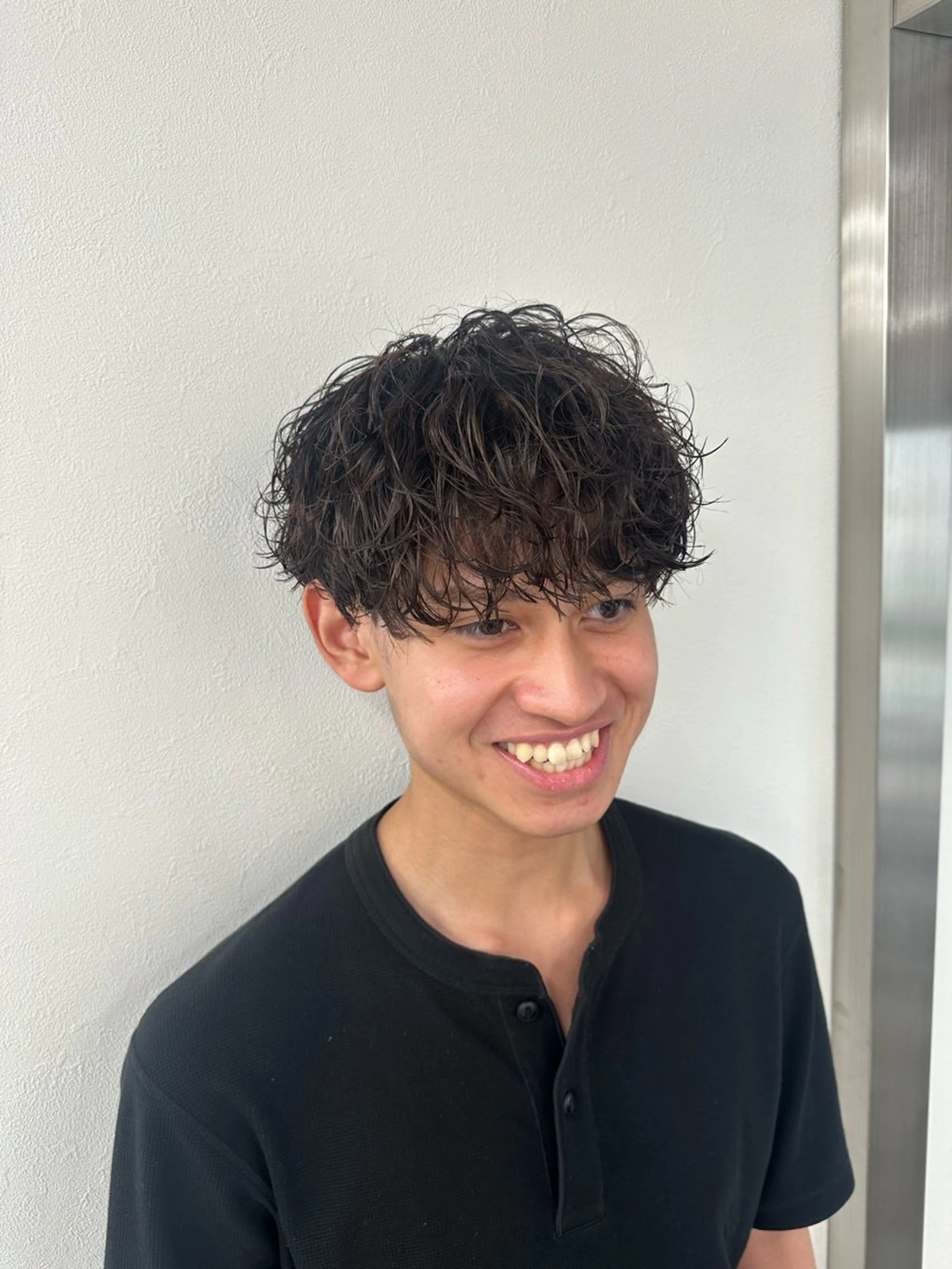 パーマ メンズ カット パーマ 💎メンズカット ／フェザー／細野💎のヘアスタイル