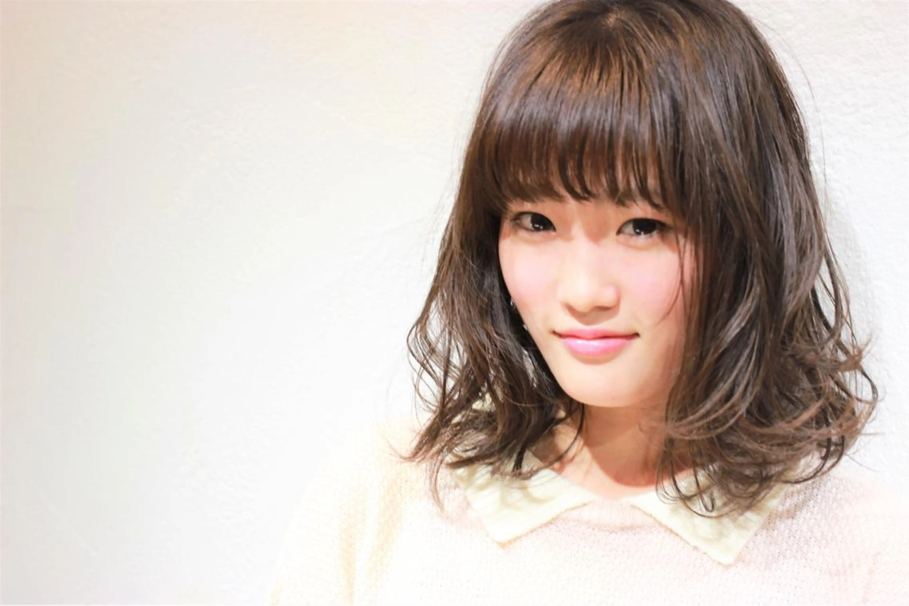 ショート 切りっぱなしボブ アッシュ ボブ カット トリートメント 所渉/韓国レイヤー /ウルフカットのヘアスタイル