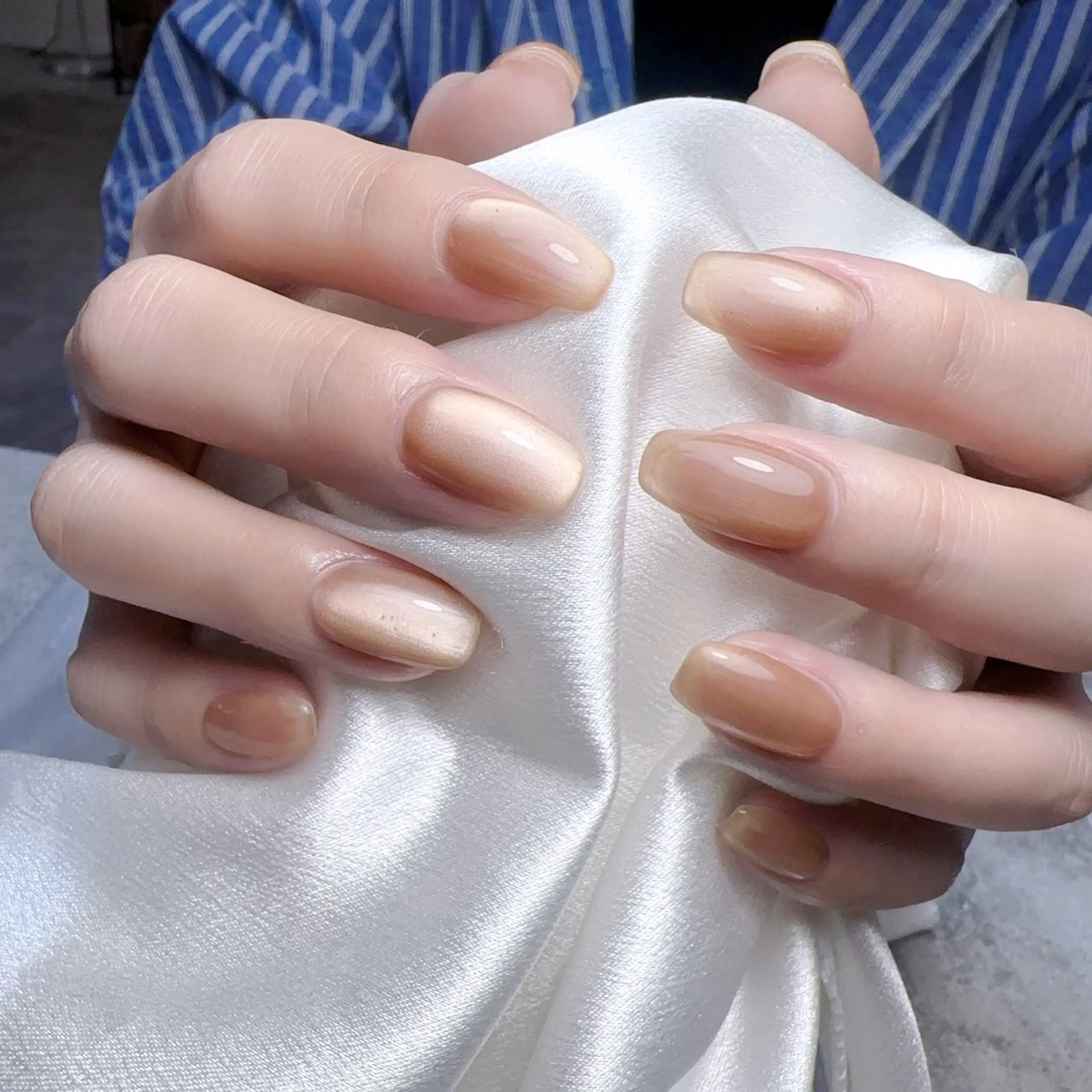 ネイル ハンドネイル Snow ユユのネイルデザイン