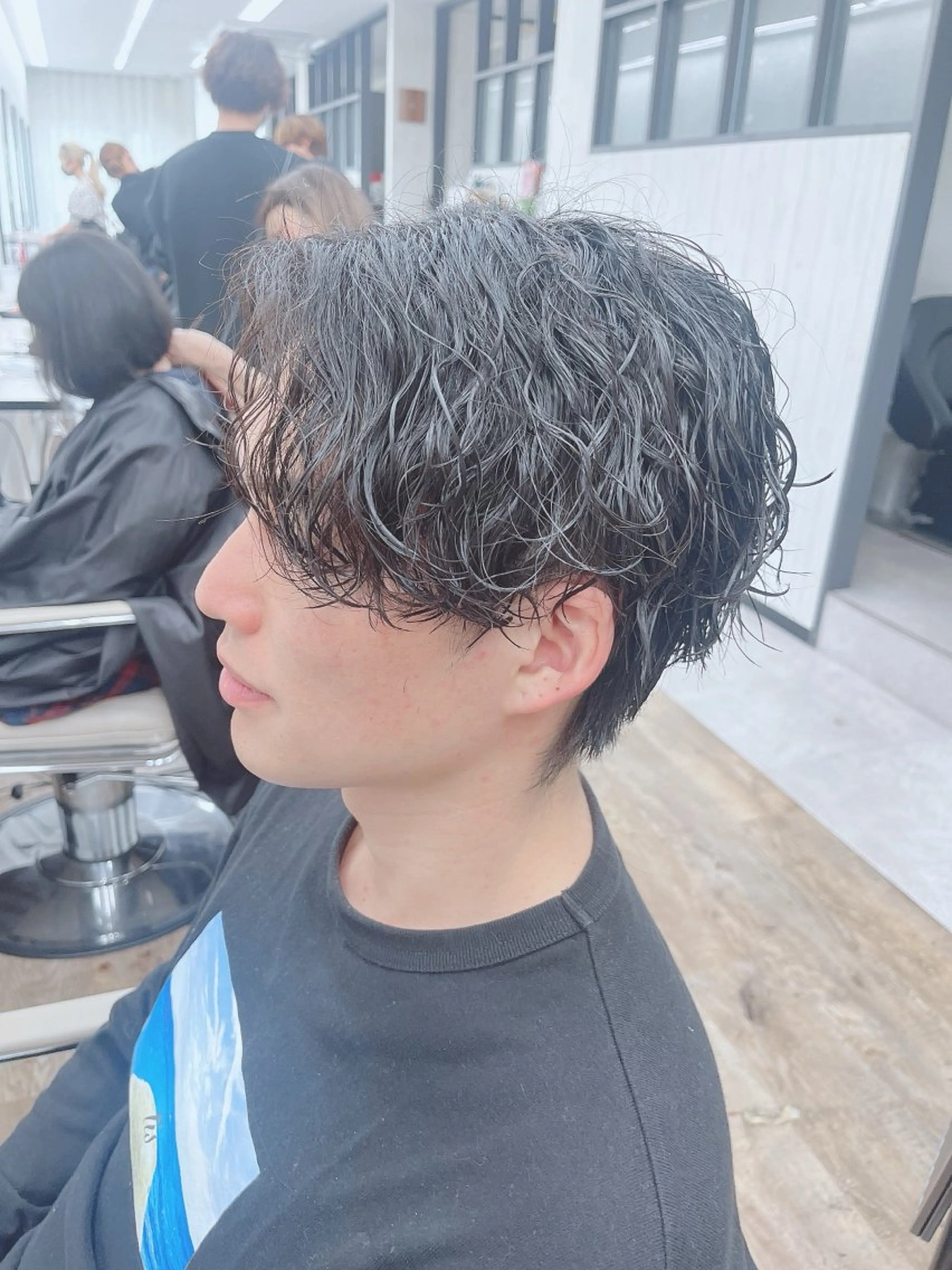 🌊【波巻きパーマ➕カット8600円】🌊の写真