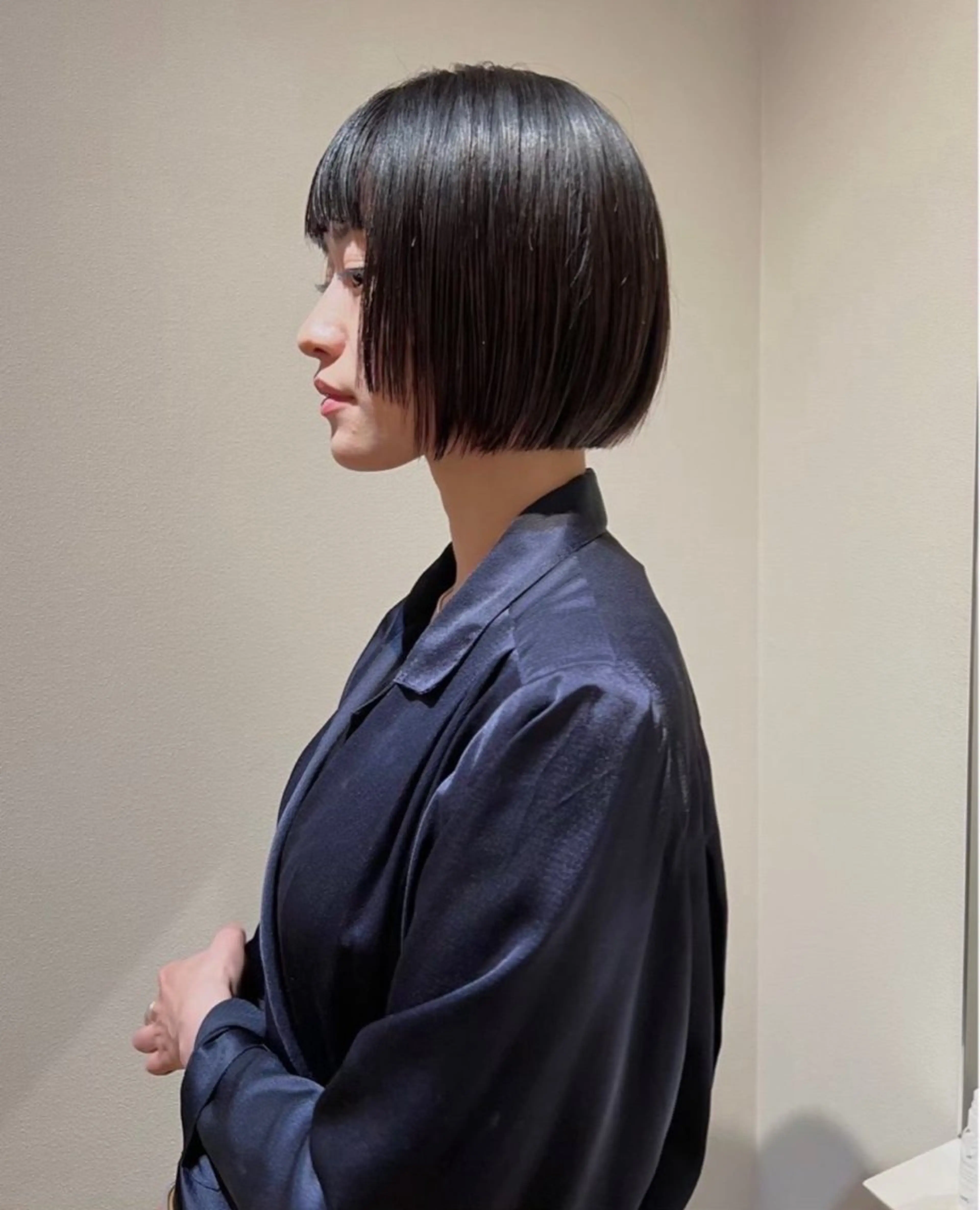 ショート ボブ 顔周りカット カットモデル募集/ KOTAのヘアスタイル