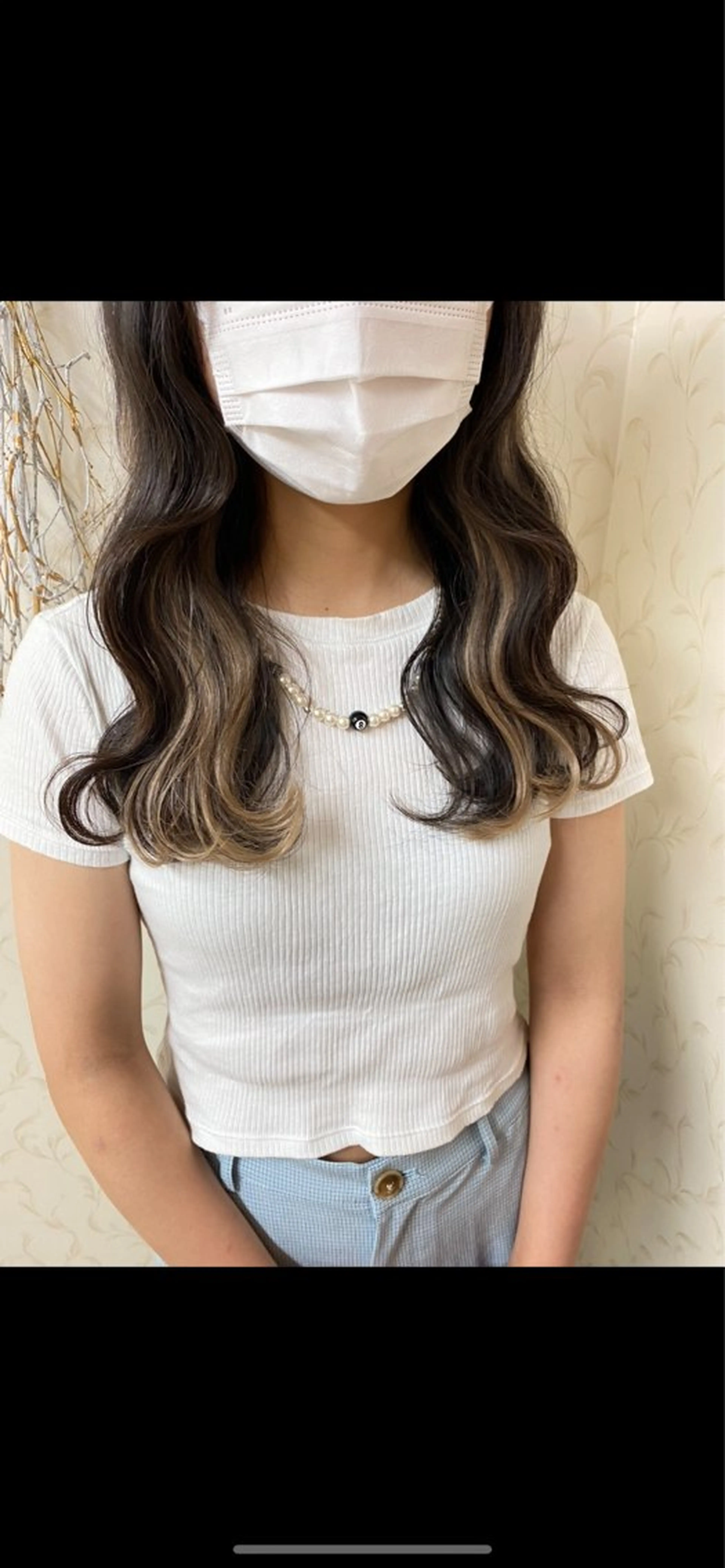 ロング カラー インナーカラー erika /韓国ヘアのヘアスタイル