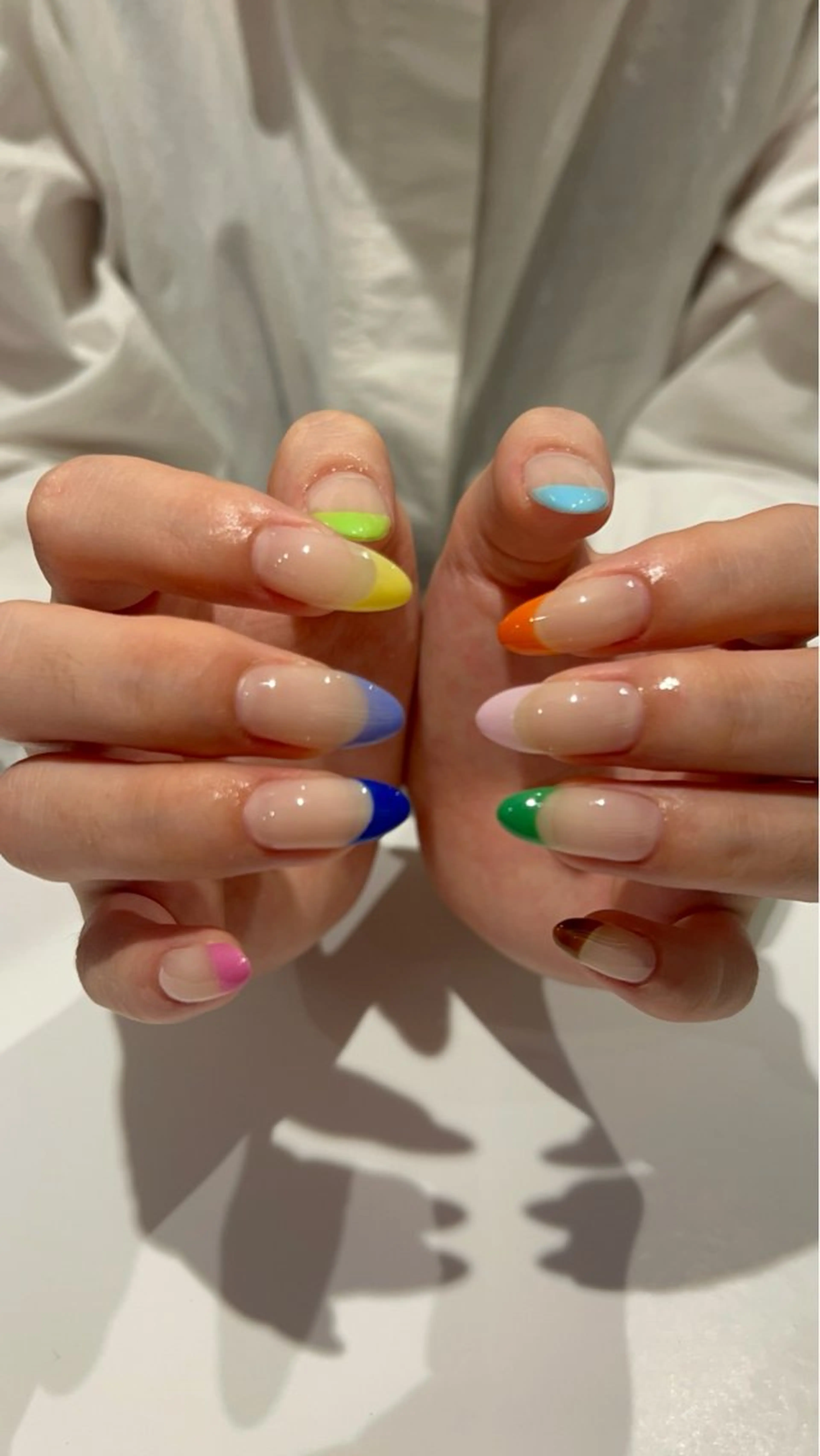 ネイル フレンチネイル ハンドネイル plume. noaのネイルデザイン