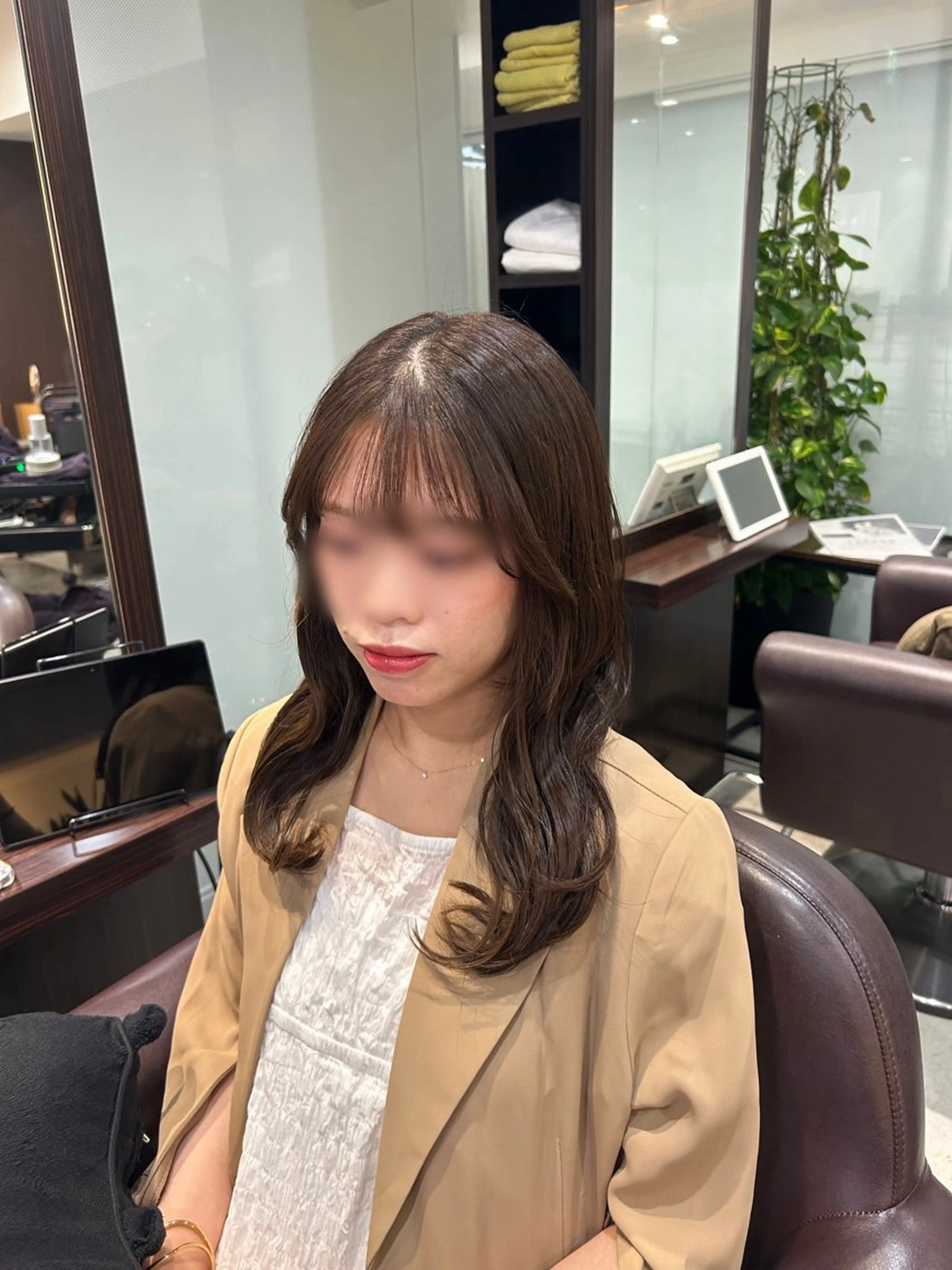 ロング ヘアセット 坂本奈都美 🎀のヘアスタイル