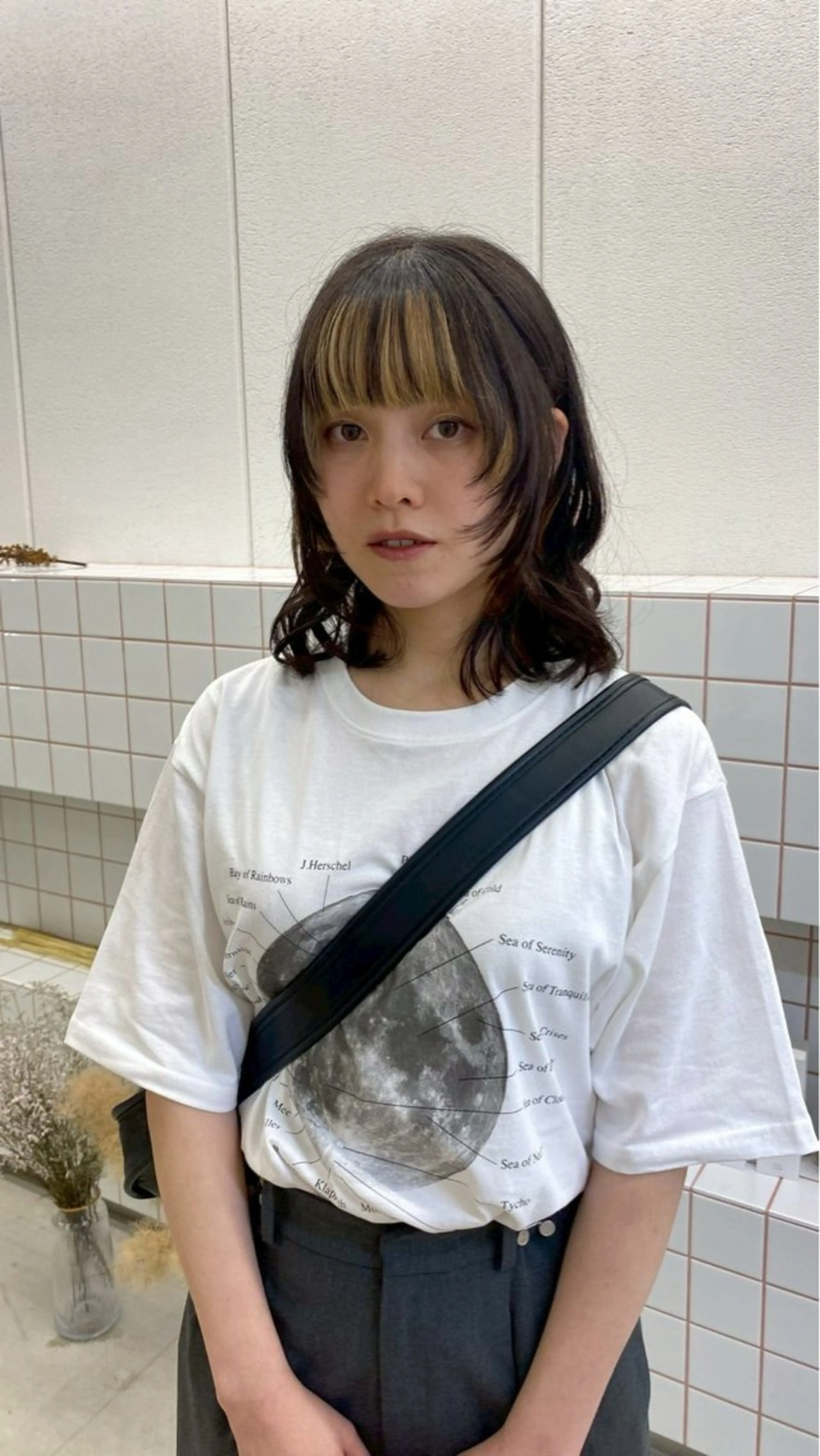 カラー 🌷花屋併設🌷 岡本明日実のヘアスタイル