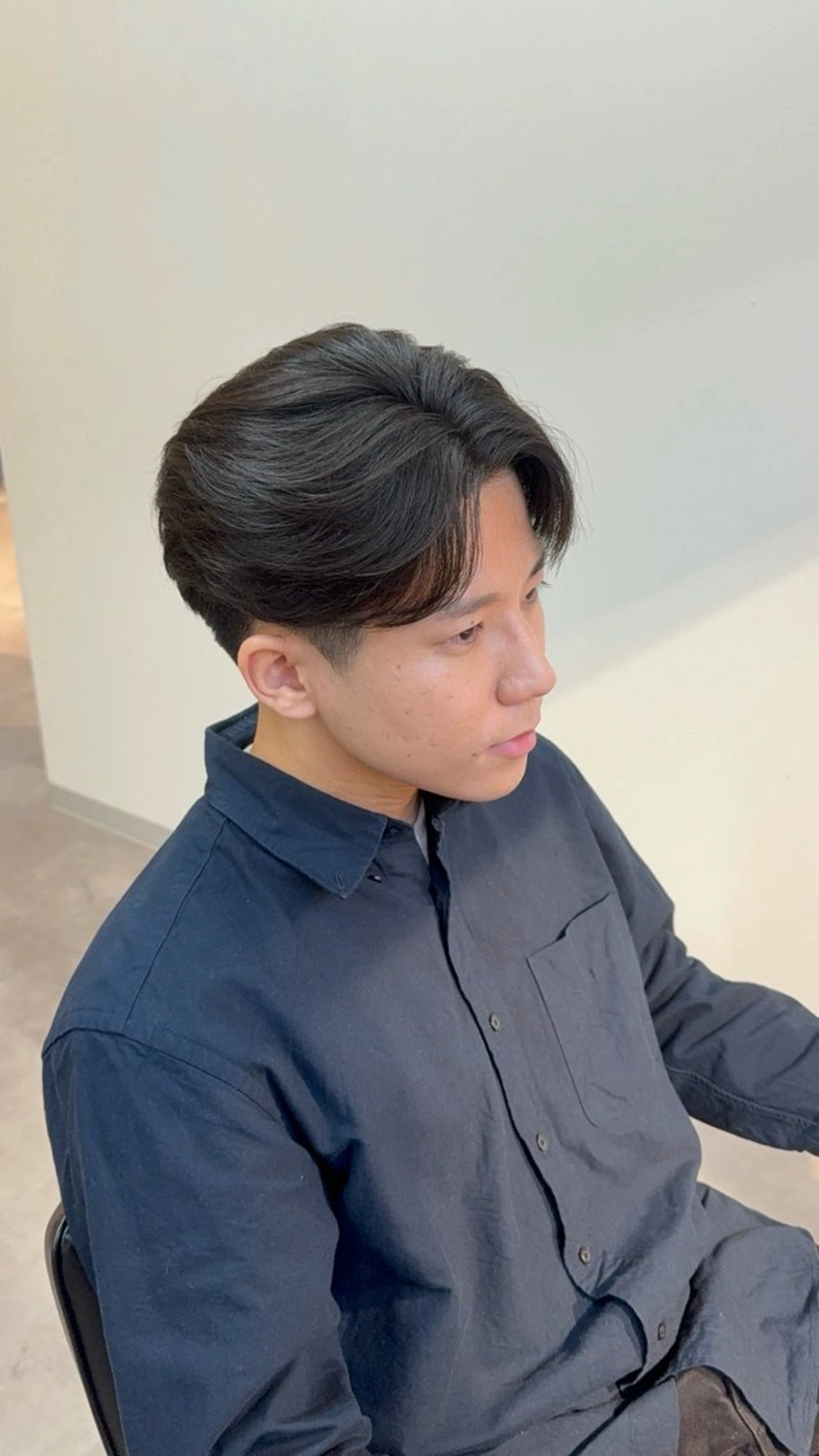 メンズ メンズ韓国風 メンズパーマ カット 縮毛矯正 トリートメント 垢抜けへの近道✂️ メンズ縮毛矯正/齊藤のヘアスタイル