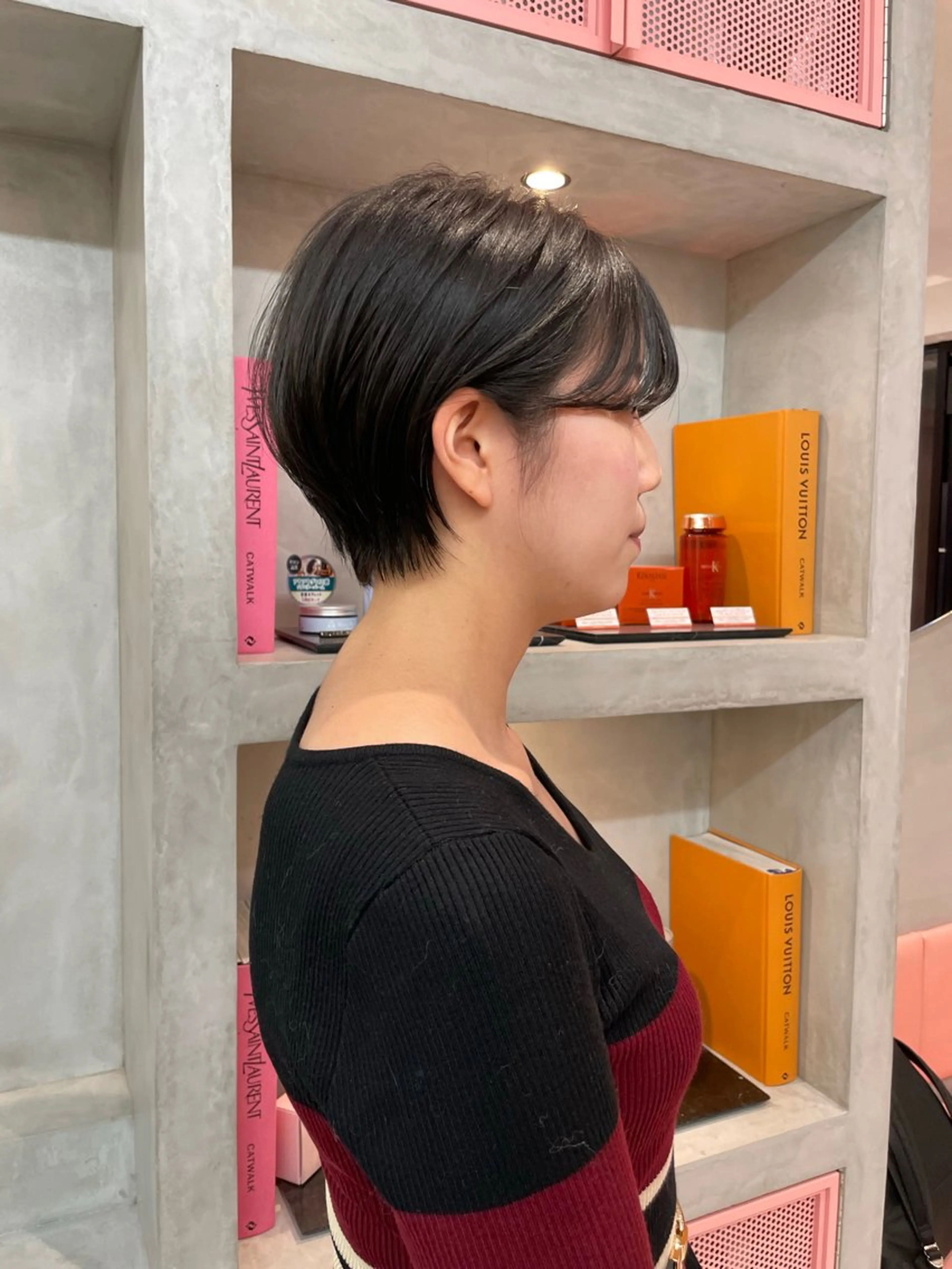 ショート Misaki /ボブ/縮毛矯正のヘアスタイル