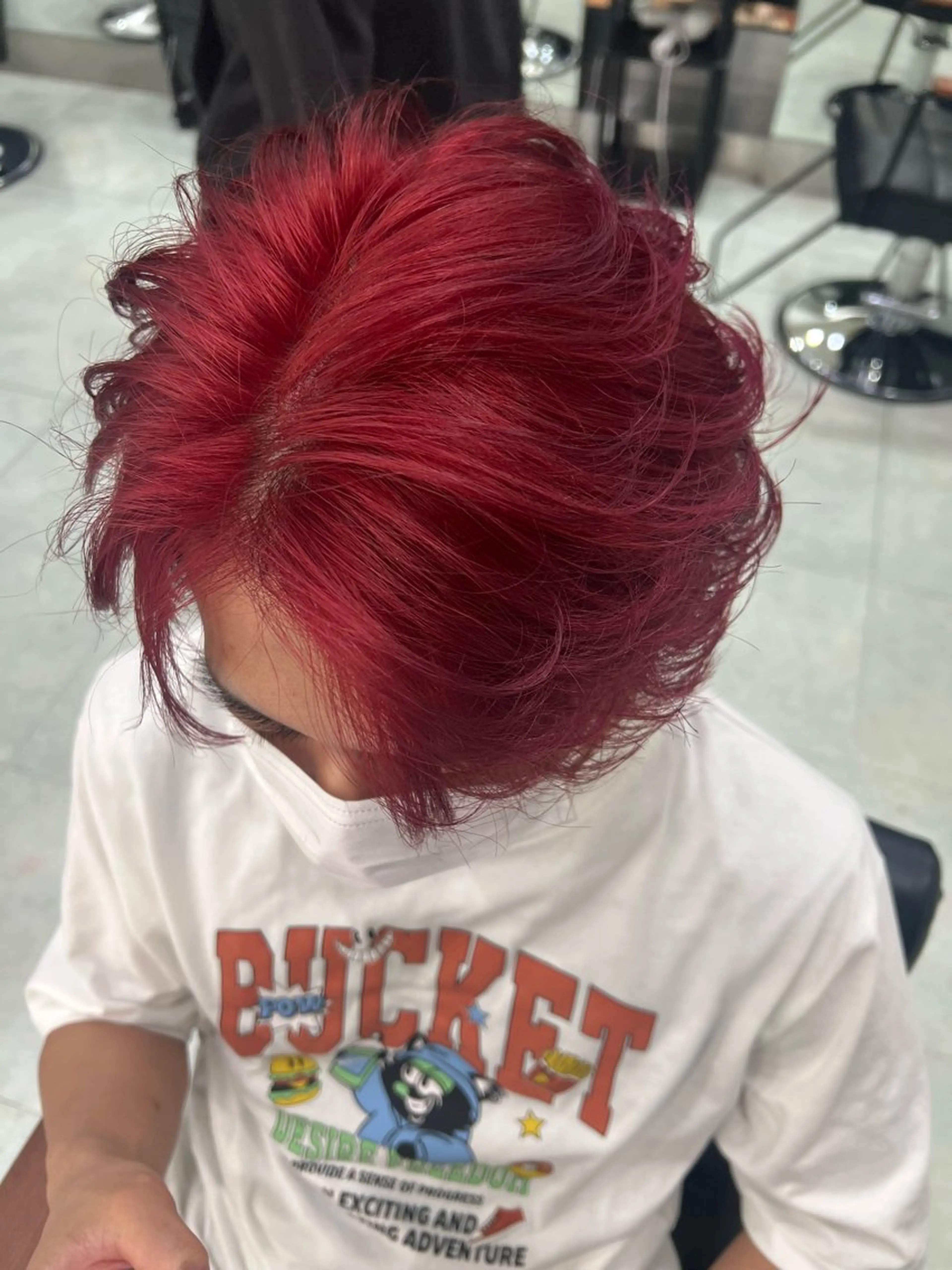 カット✂️+ワンカラー+ブリーチ×1の写真