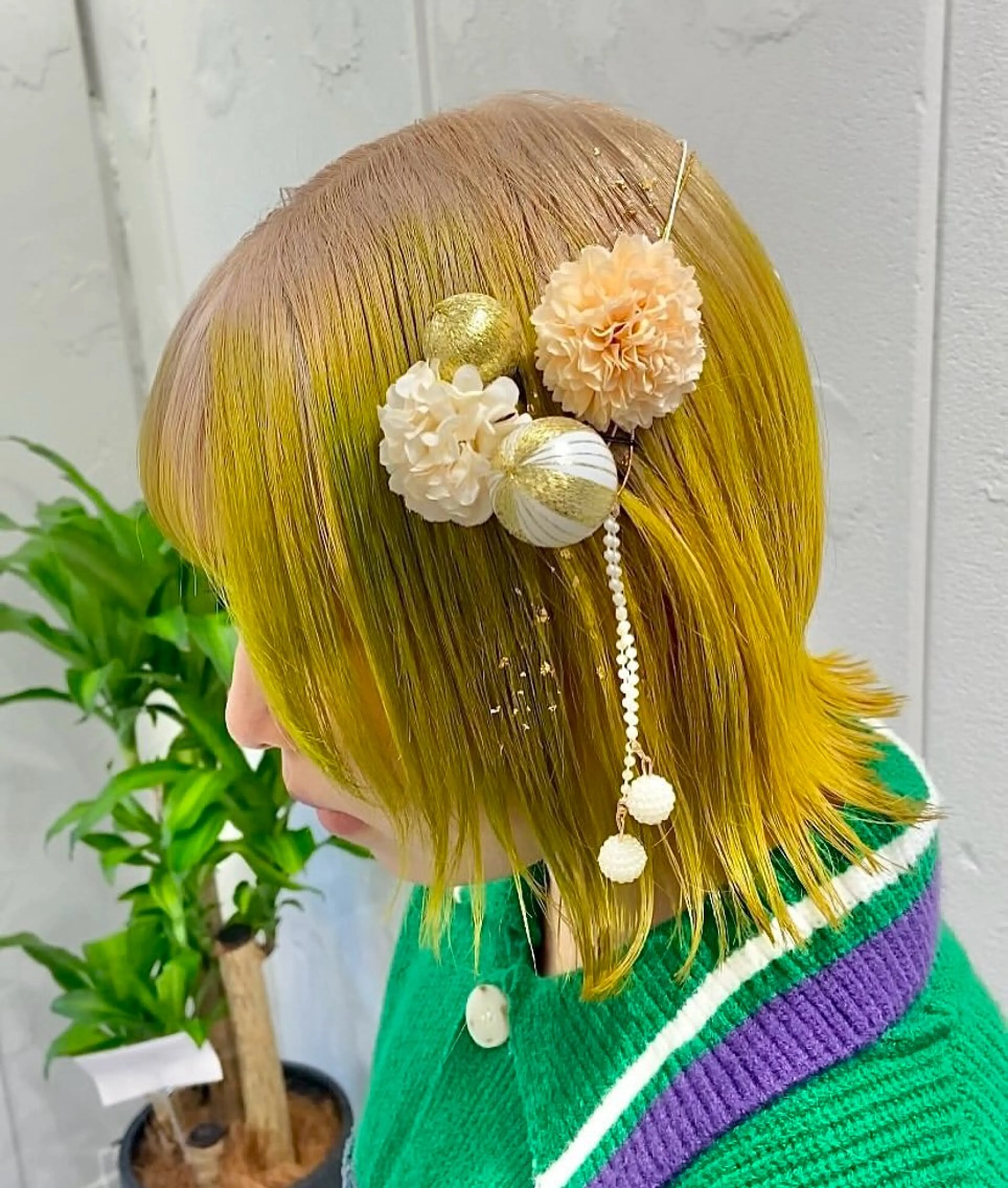 ミディアム ヘアアレンジ ブリーチ/パーマ特化 / Miyuki🎨のヘアスタイル