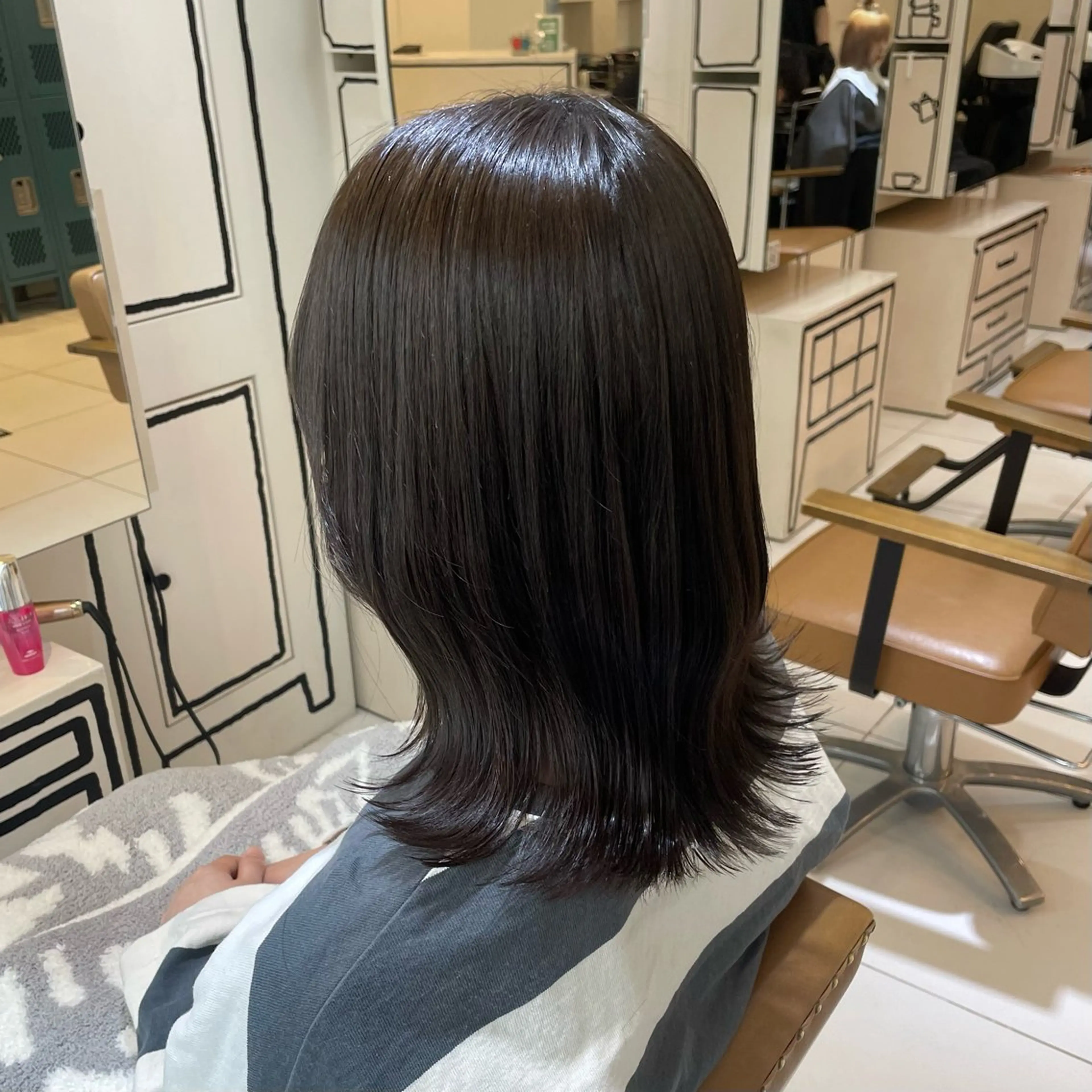 セミロング 田口 花葉のヘアスタイル