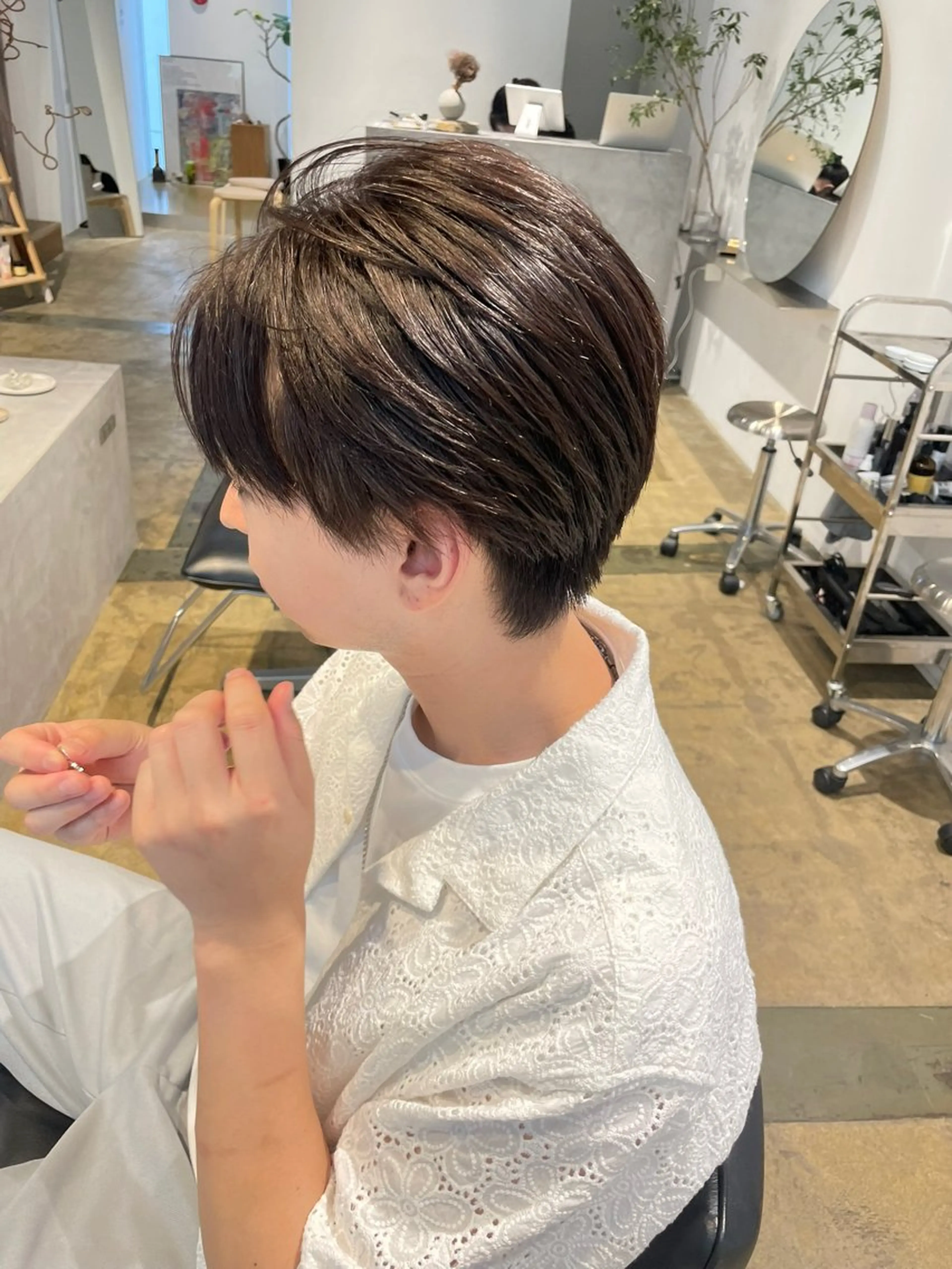 メンズ カット SITEN所属・大阪/肥後橋/淀屋橋 ワタナベサキ🪿🤍のヘアスタイル