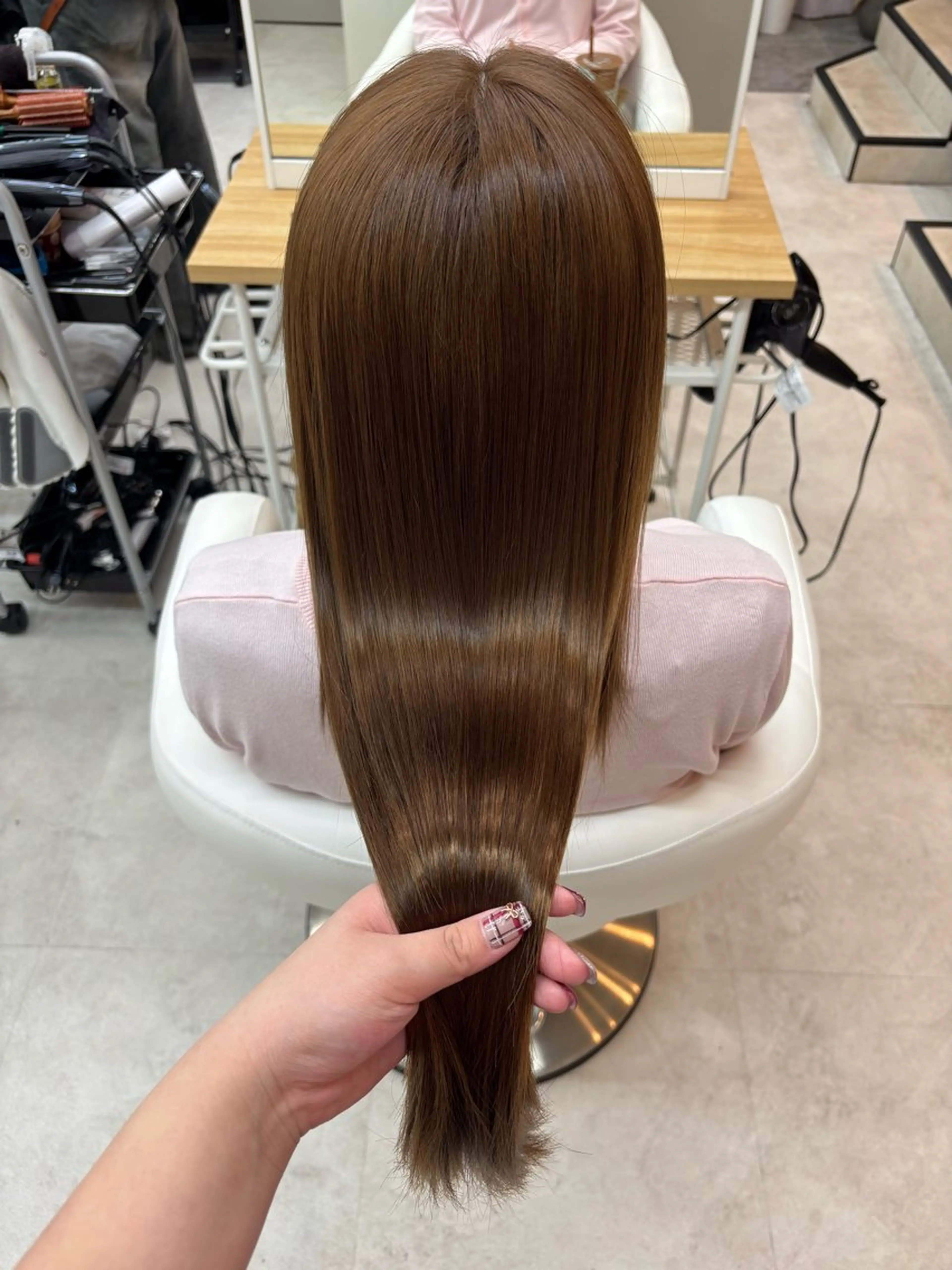 ロング ヘアカラー トリートメント ヘアセット 𝗆𝗂𝗒𝗎 🐈‍⬛🎀のヘアスタイル