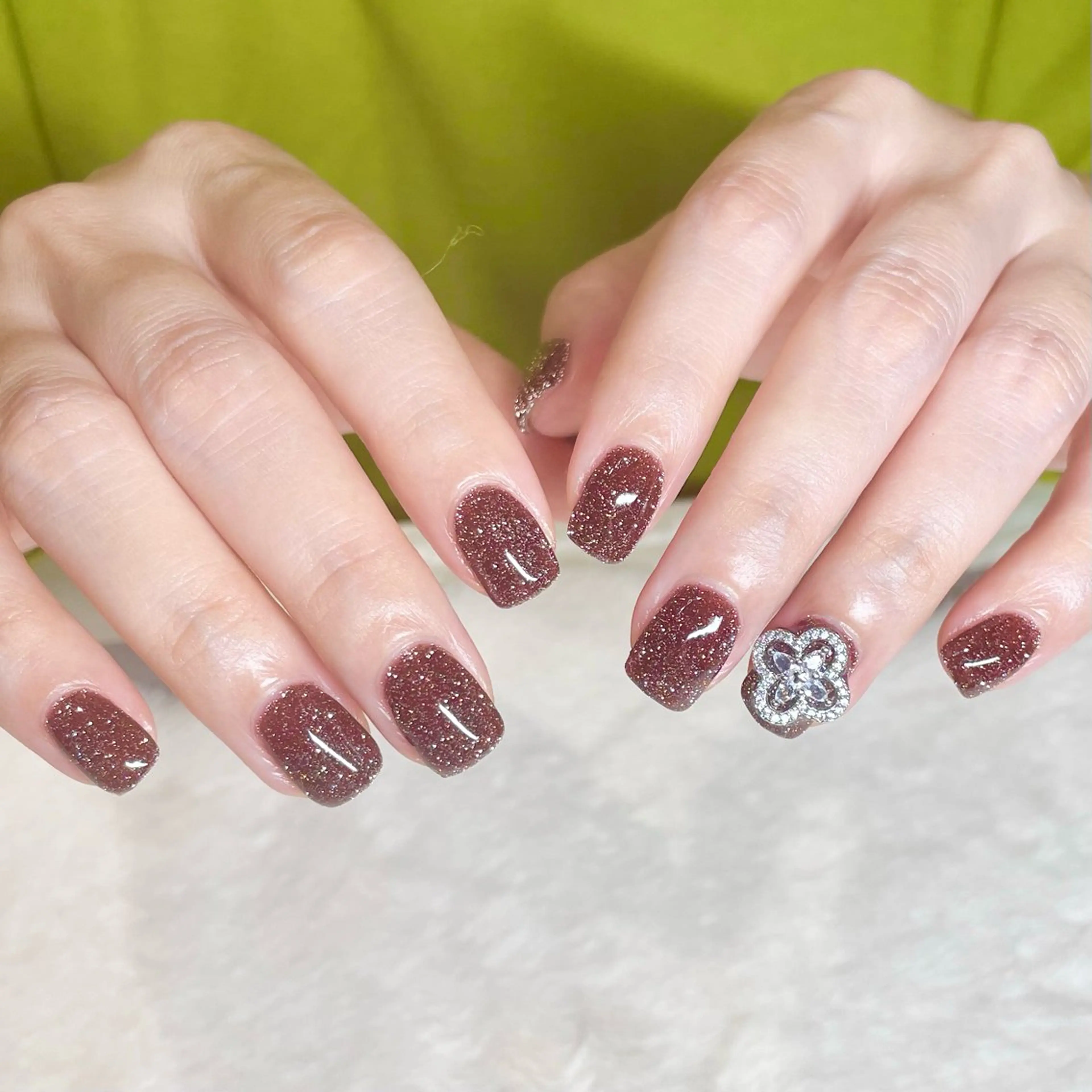 ネイル ワンカラーネイル Nail Salon Y.のネイルデザイン