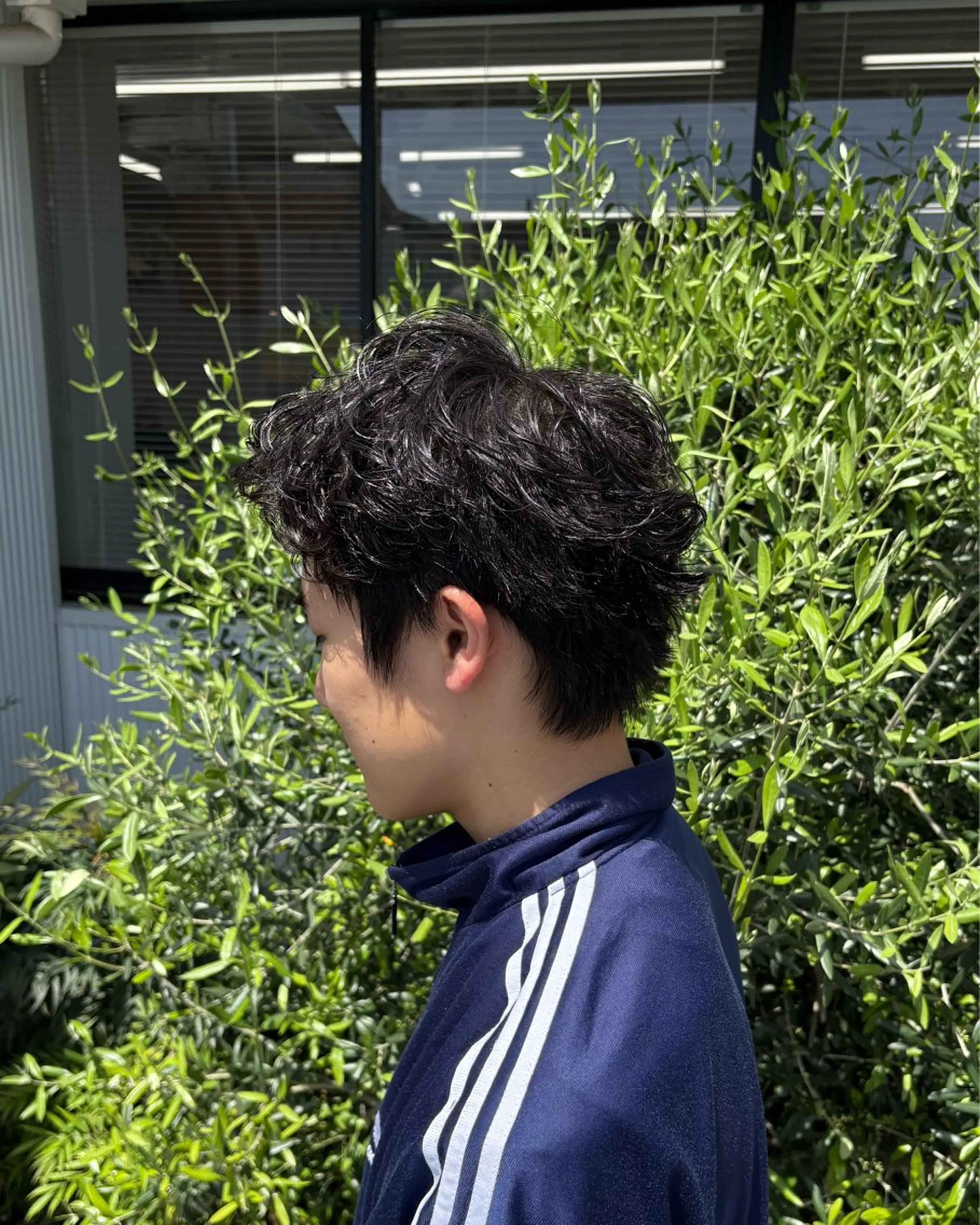 パーマ メンズ hair make LATTE 川原店所属・若林 叶大のヘアスタイル