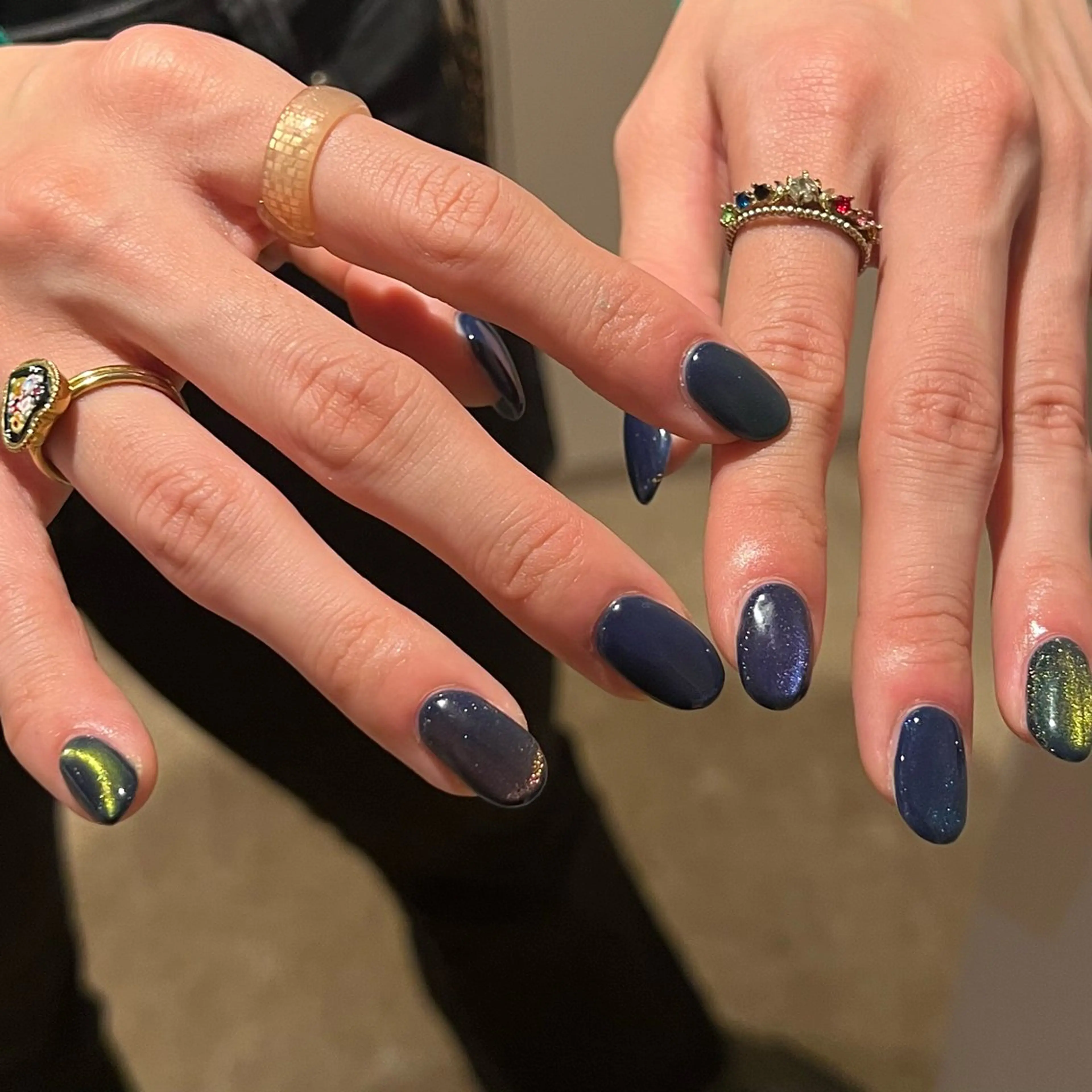 ネイル マグネットネイル Yarm As Etel　。のネイルデザイン