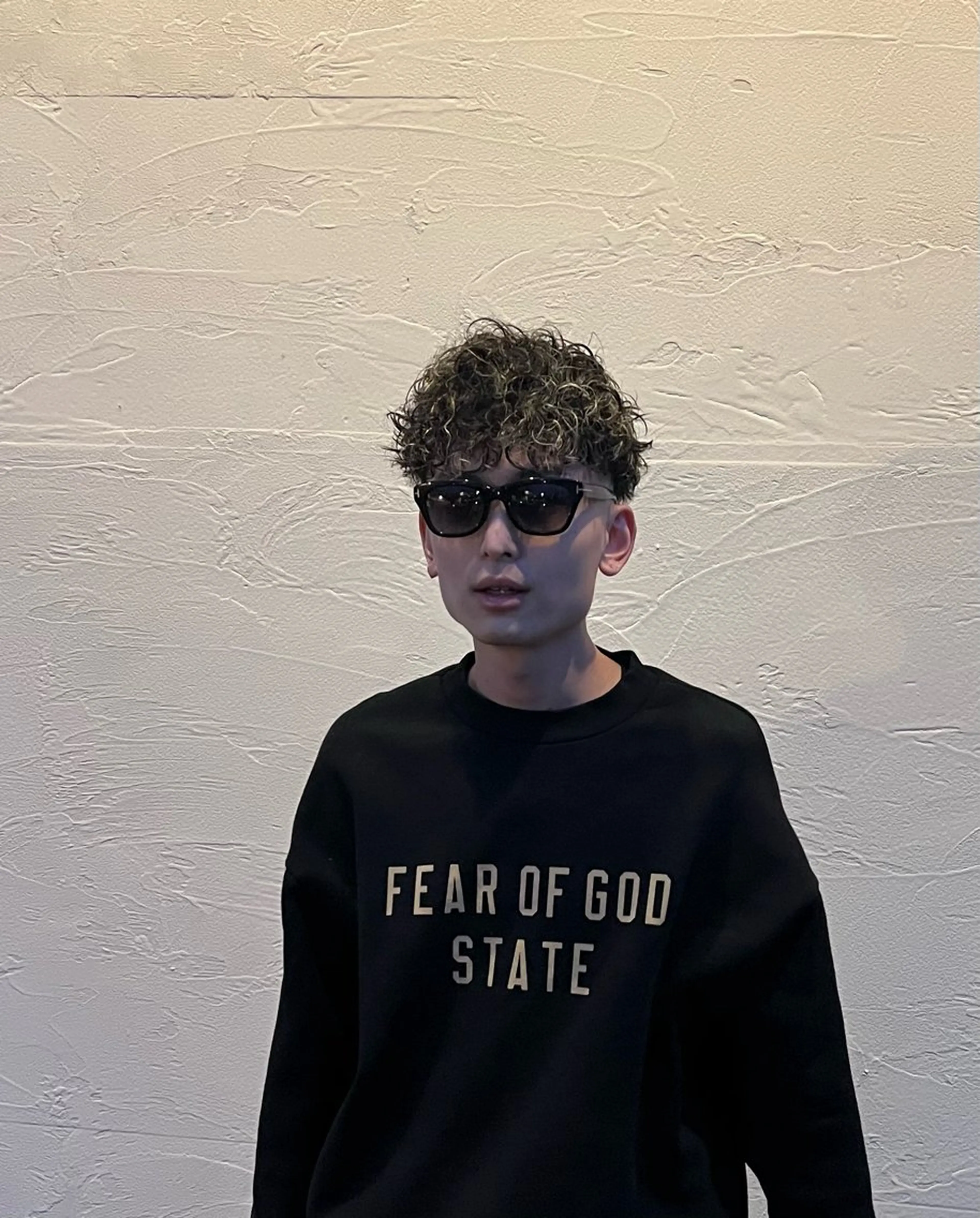 カラー パーマ メンズ スペインカール カット ヘアカラー パーマ 一宮/稲沢/あま市 /小林好裕のヘアスタイル