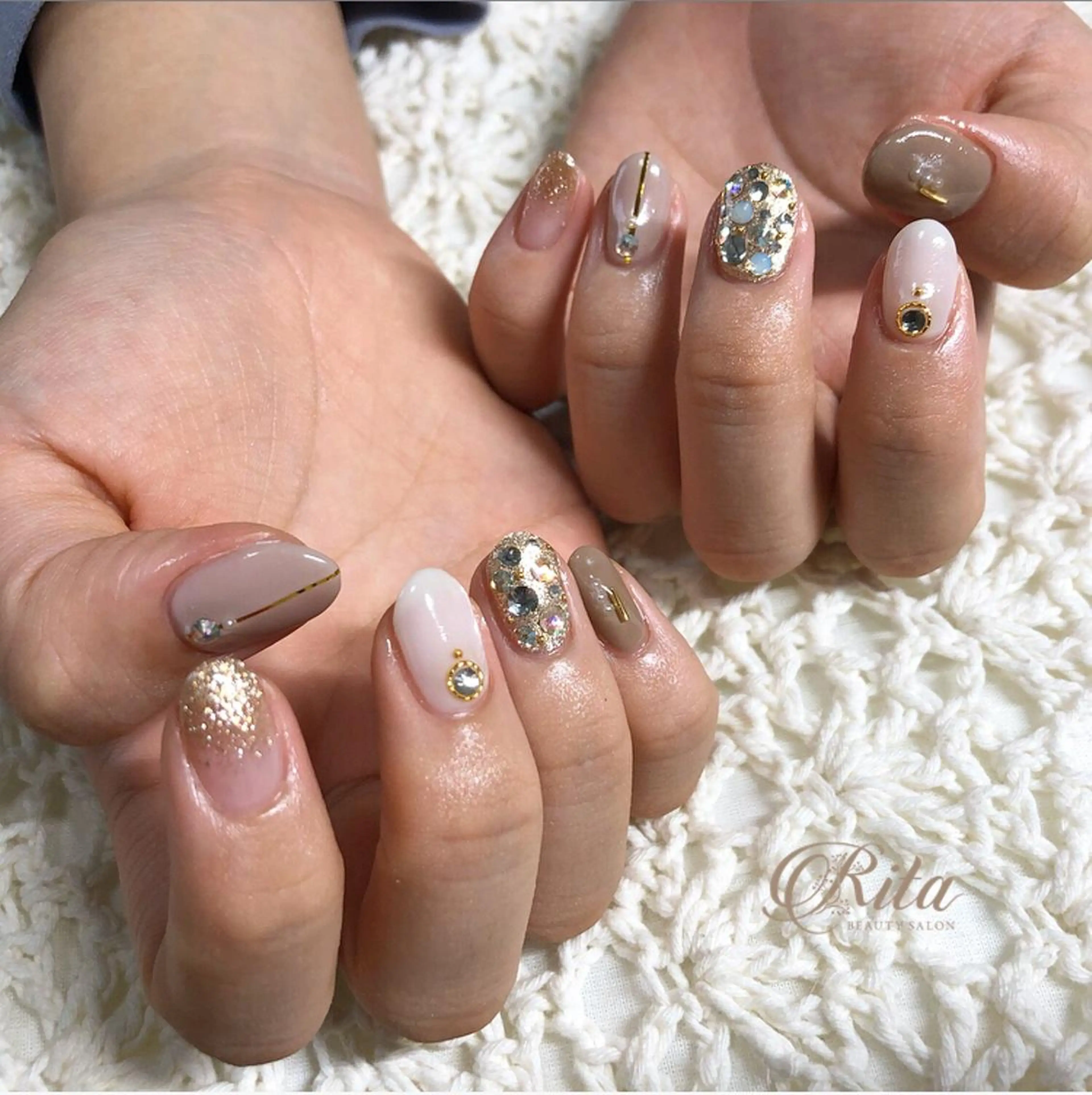 ネイル Rio 𓍼のネイルデザイン
