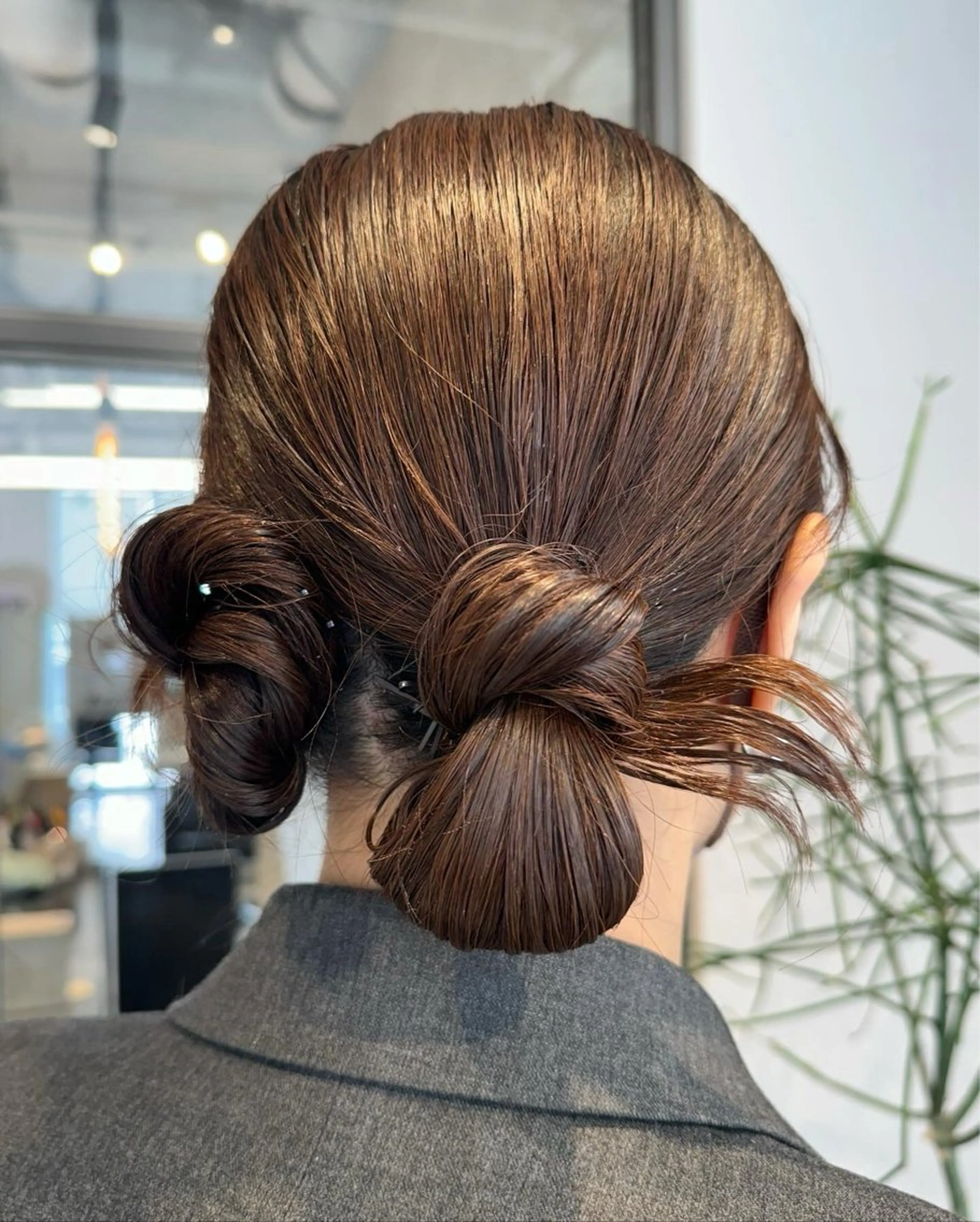 ヘアアレンジ 透明感カラー✨艶髪 制作🌱山根あゆみのヘアスタイル