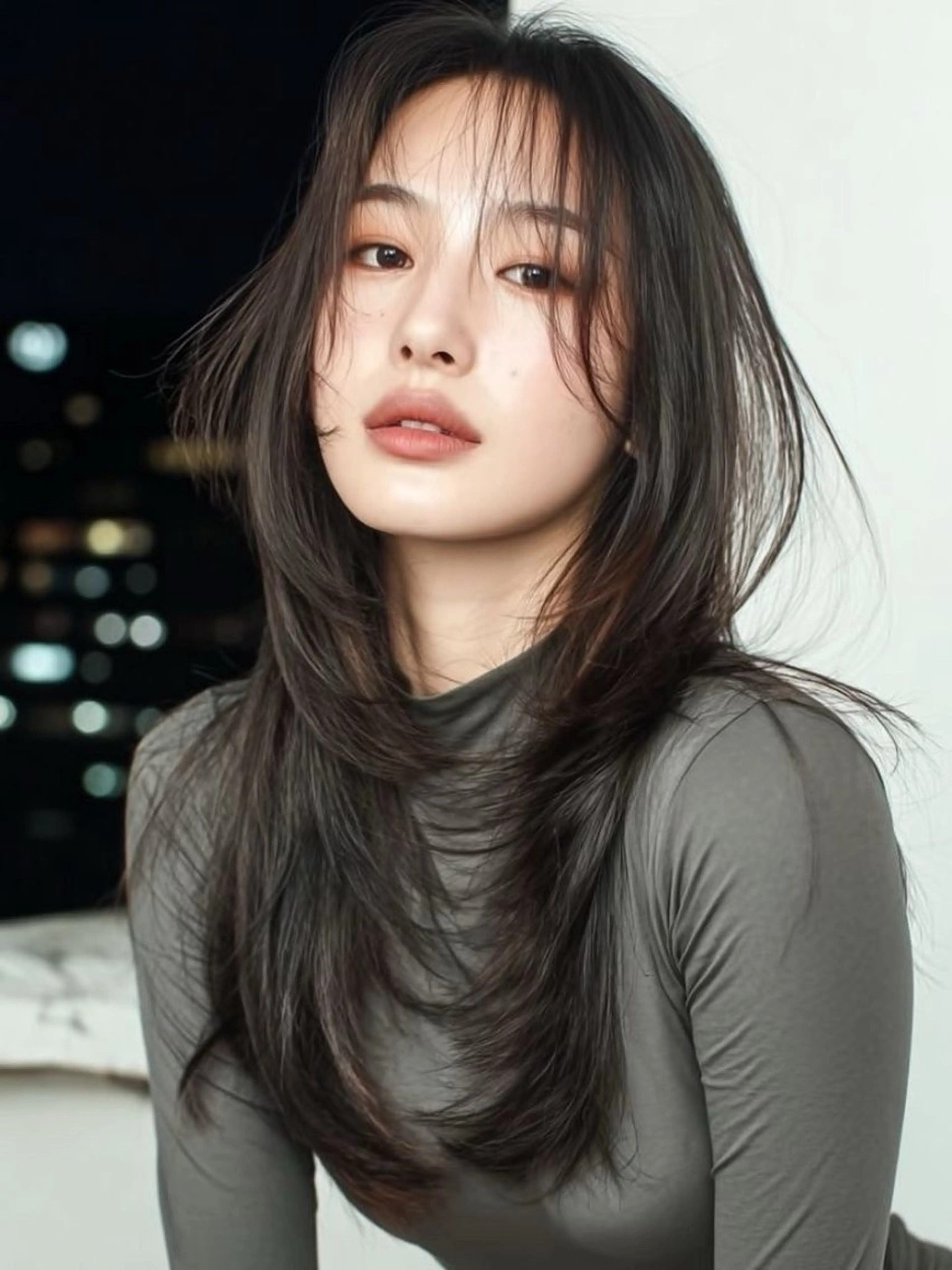 ロング カラー カット ヘアカラー トリートメント 🌛ダブルカラー 🌜SAYAKAのヘアスタイル