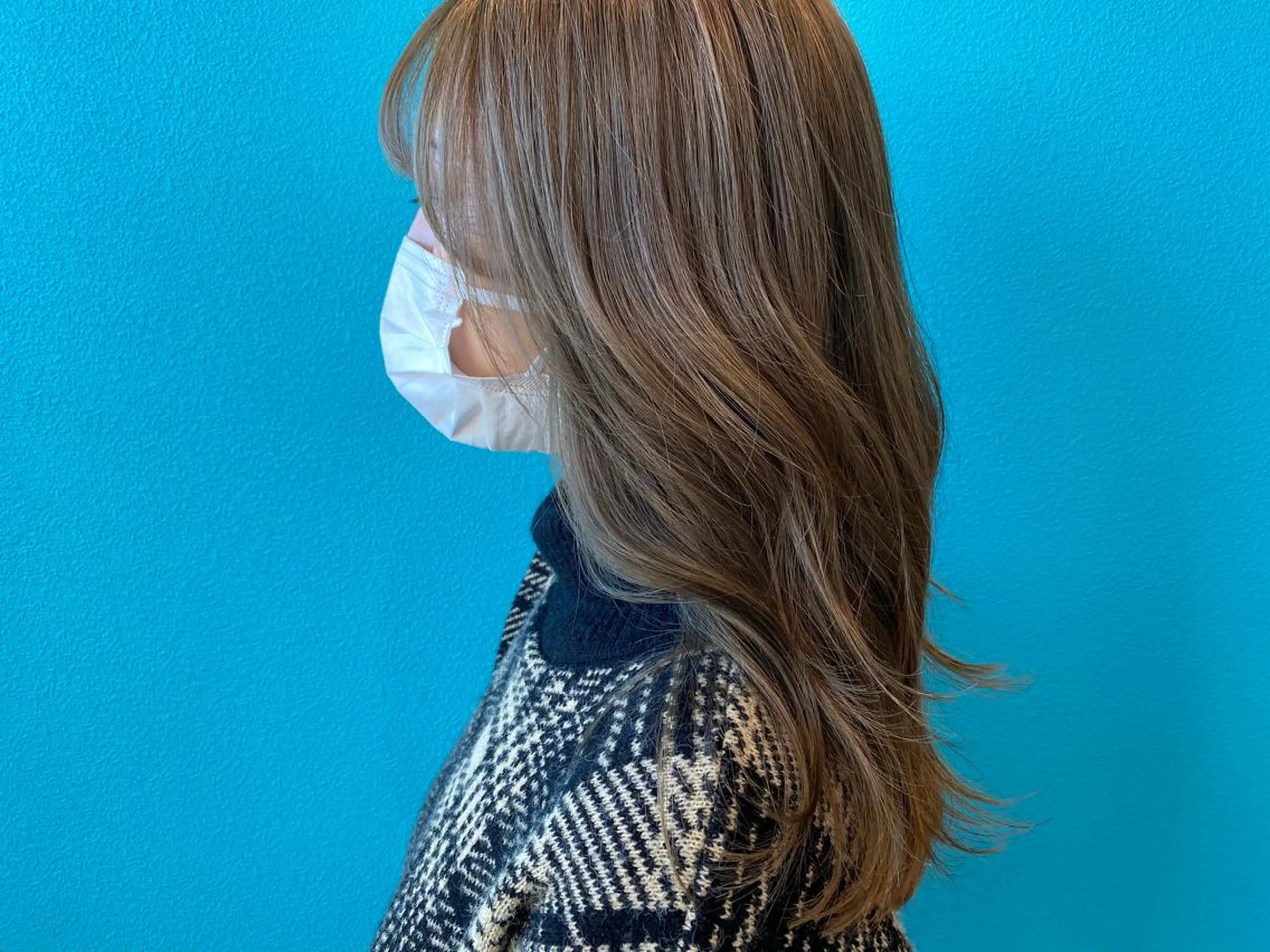 カラー ベージュカラー ブリーチ ヘアカラー Sanctuary with Eden所属・山本 銘子のヘアスタイル