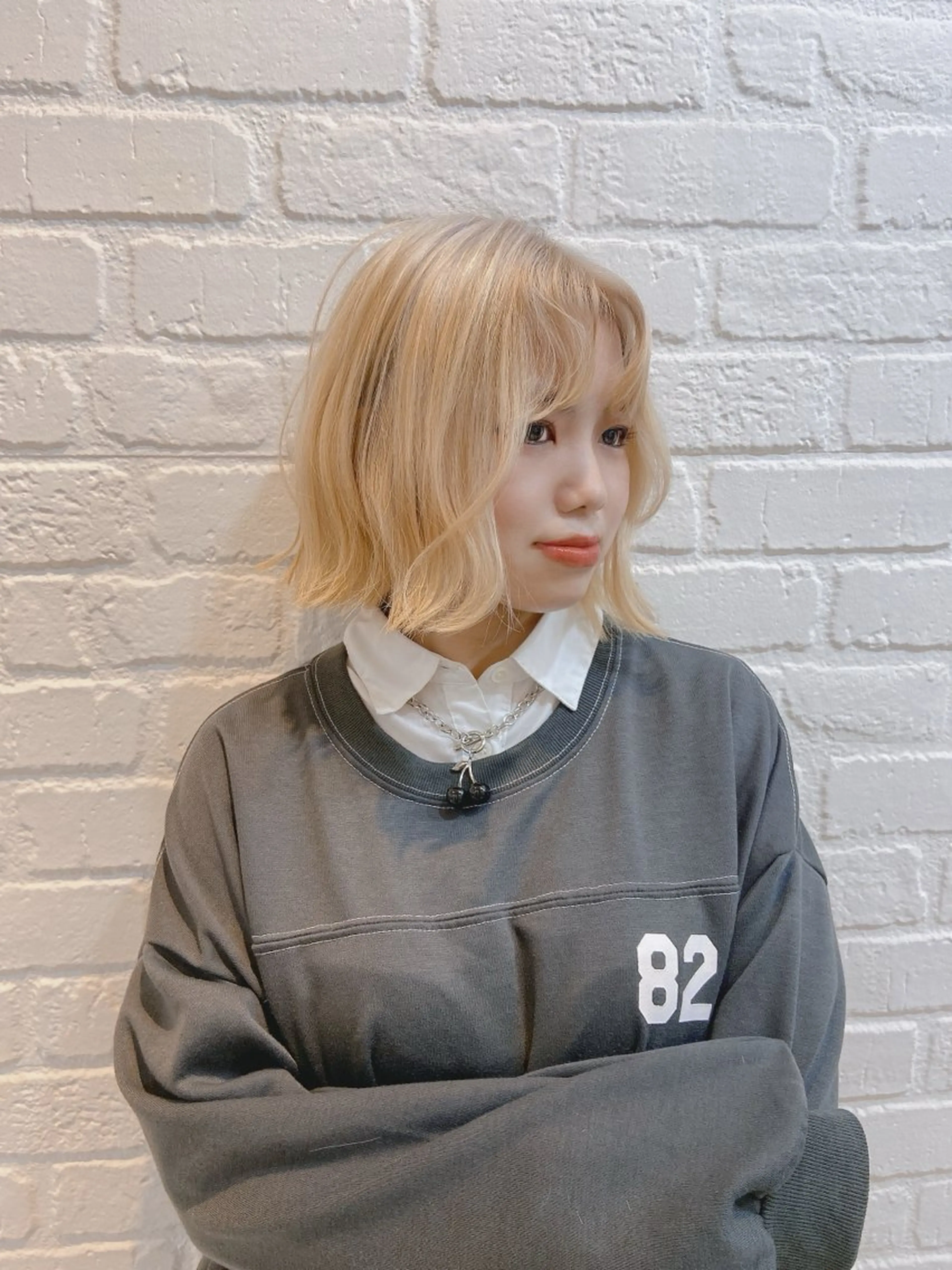 ショート ショートヘア ヘアカラー カラーお任せ下さい✨ 𝙼𝙰𝙽𝙰🧸のヘアスタイル