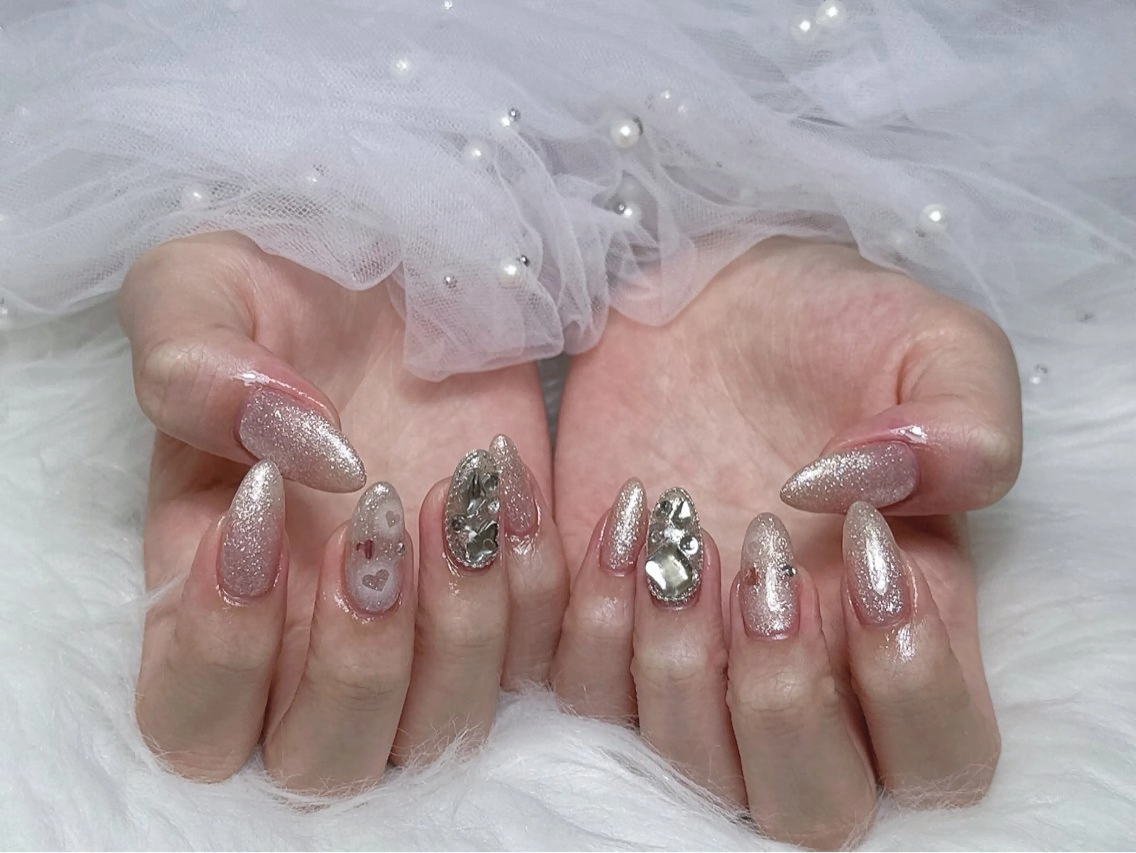 ネイル ハンドネイル 【Eclat ｴｸﾗ】nail＆beauty所属・Eclat〔ｴｸﾗ〕 MOEKA𝜗𝜚*のネイルデザイン